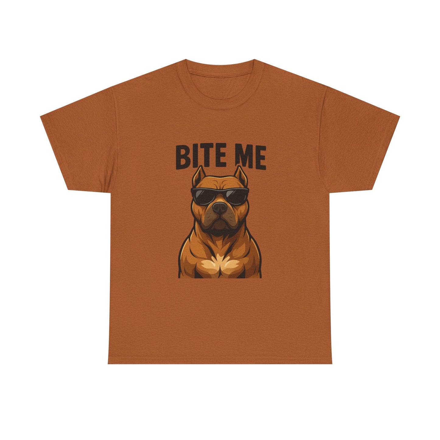 Funny Dog T-Shirt - 'Bite Me' Printify