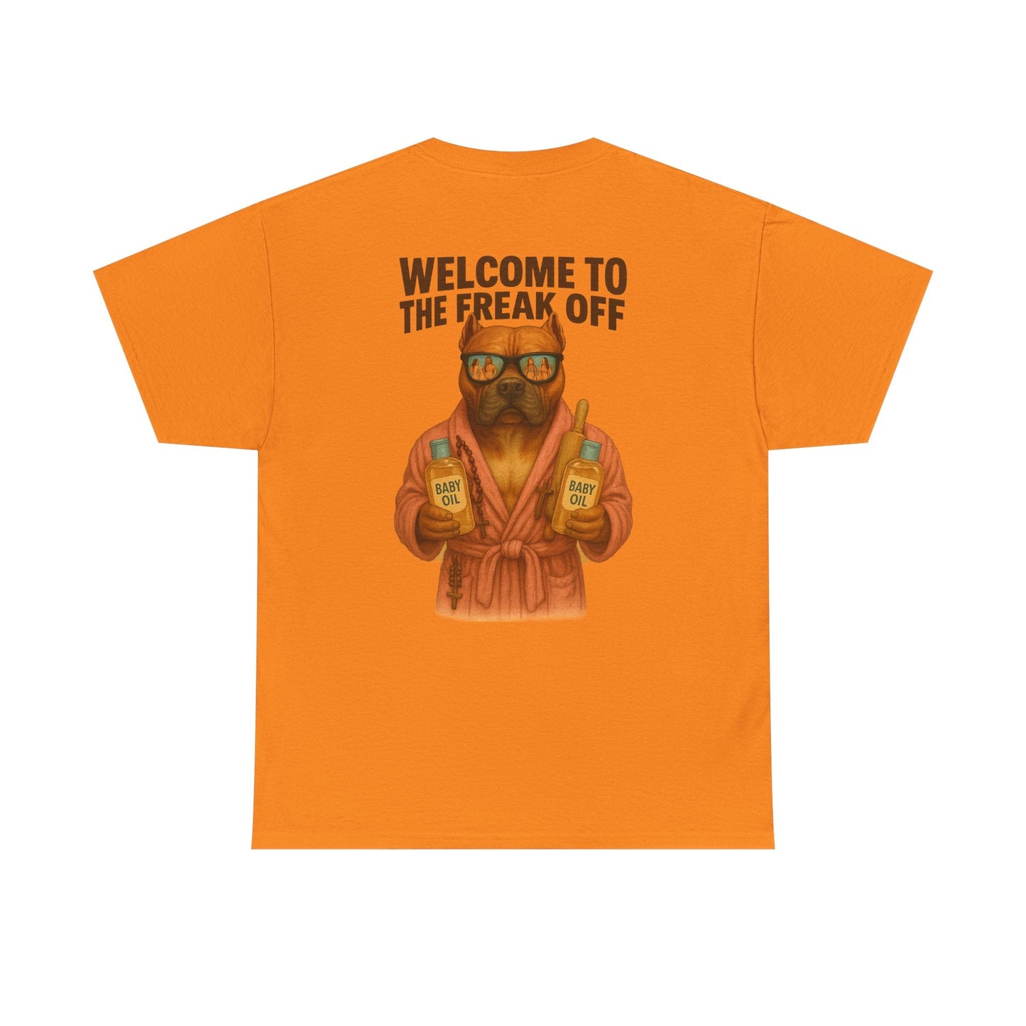Funny Pitbull Dog T-Shirt - 'Welcome to the Freak Off'- HARDCORE VERSION! Printify