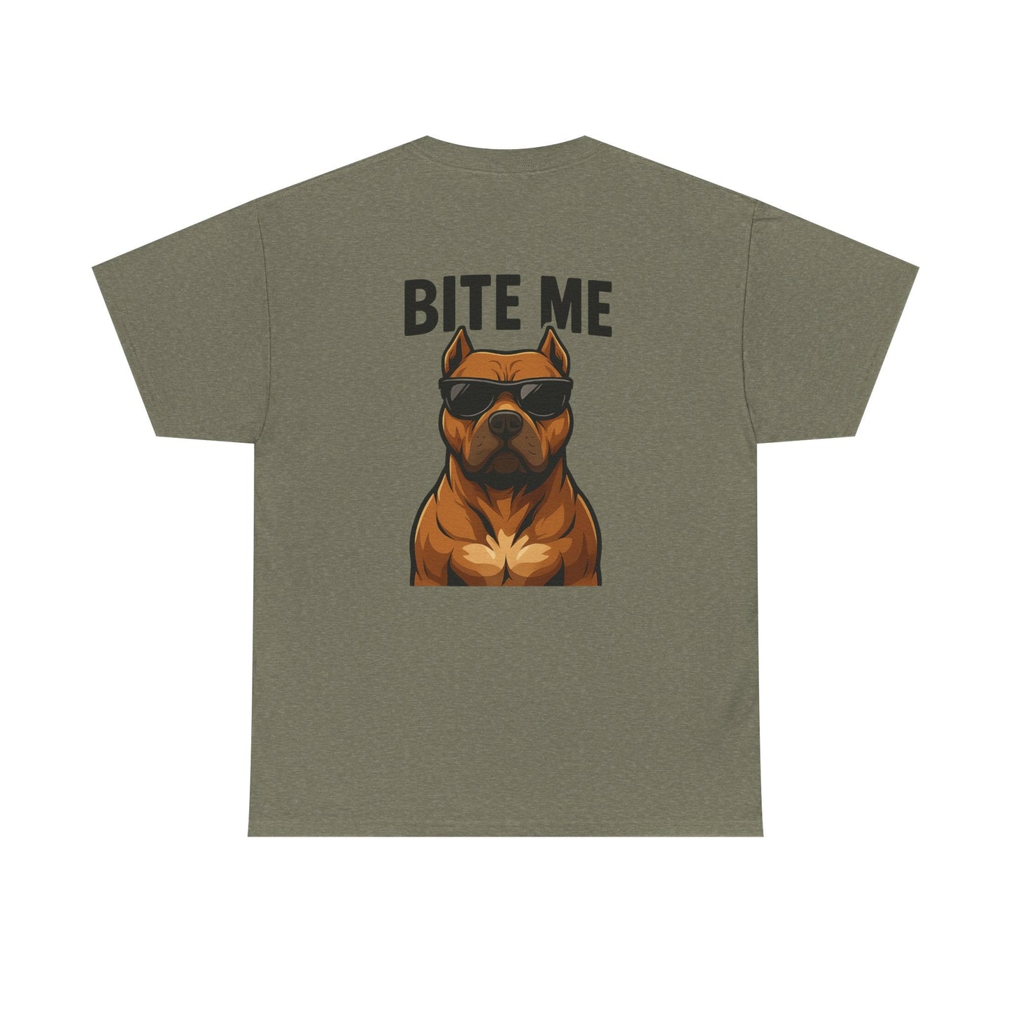 Funny Dog T-Shirt - 'Bite Me' Printify