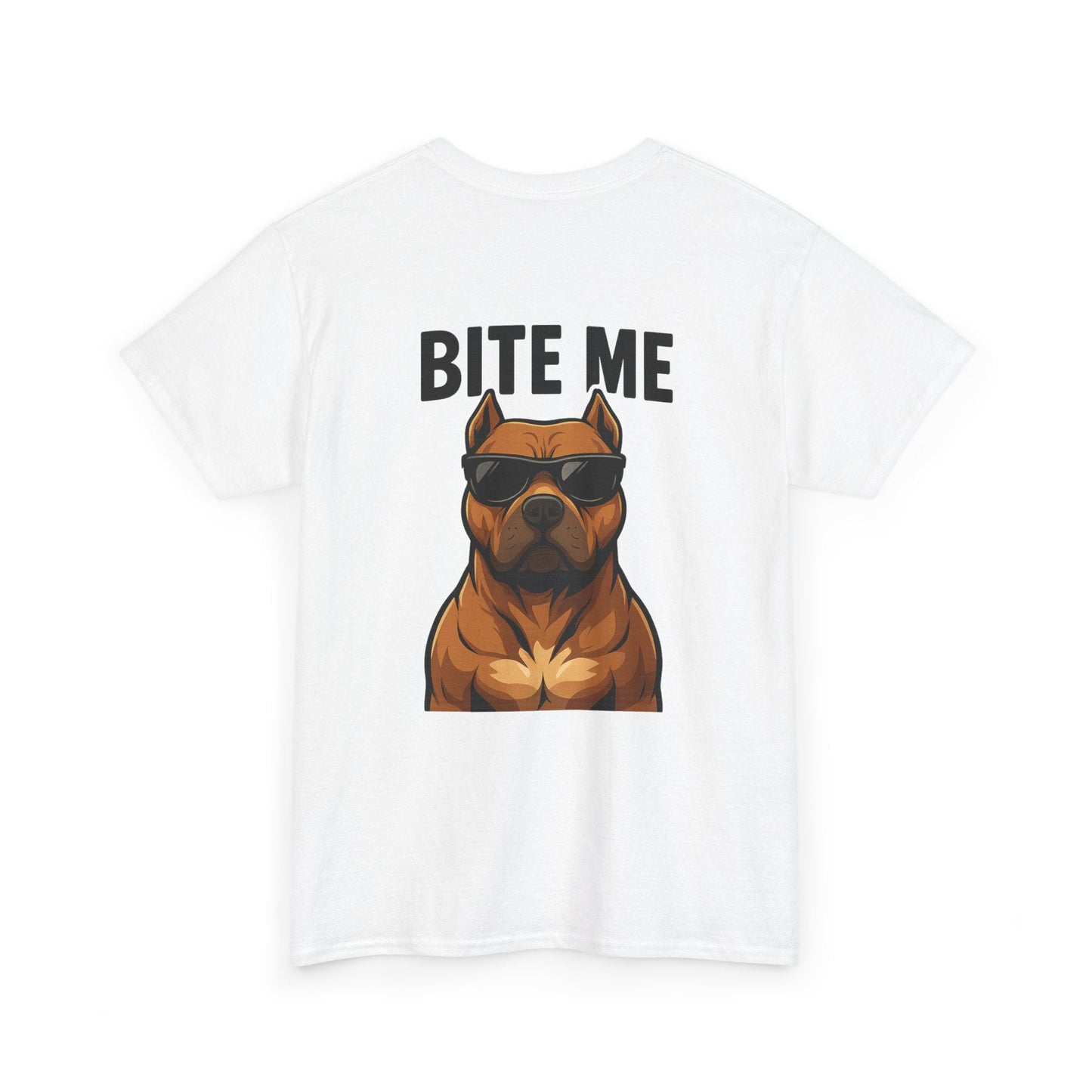 Funny Dog T-Shirt - 'Bite Me' Printify