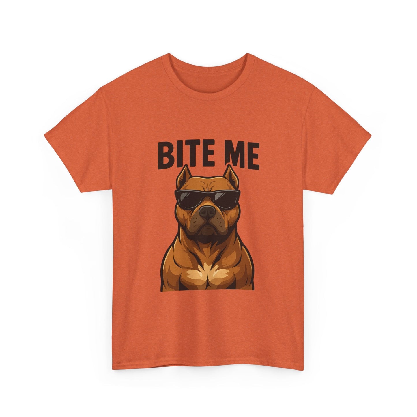 Funny Dog T-Shirt - 'Bite Me' Printify