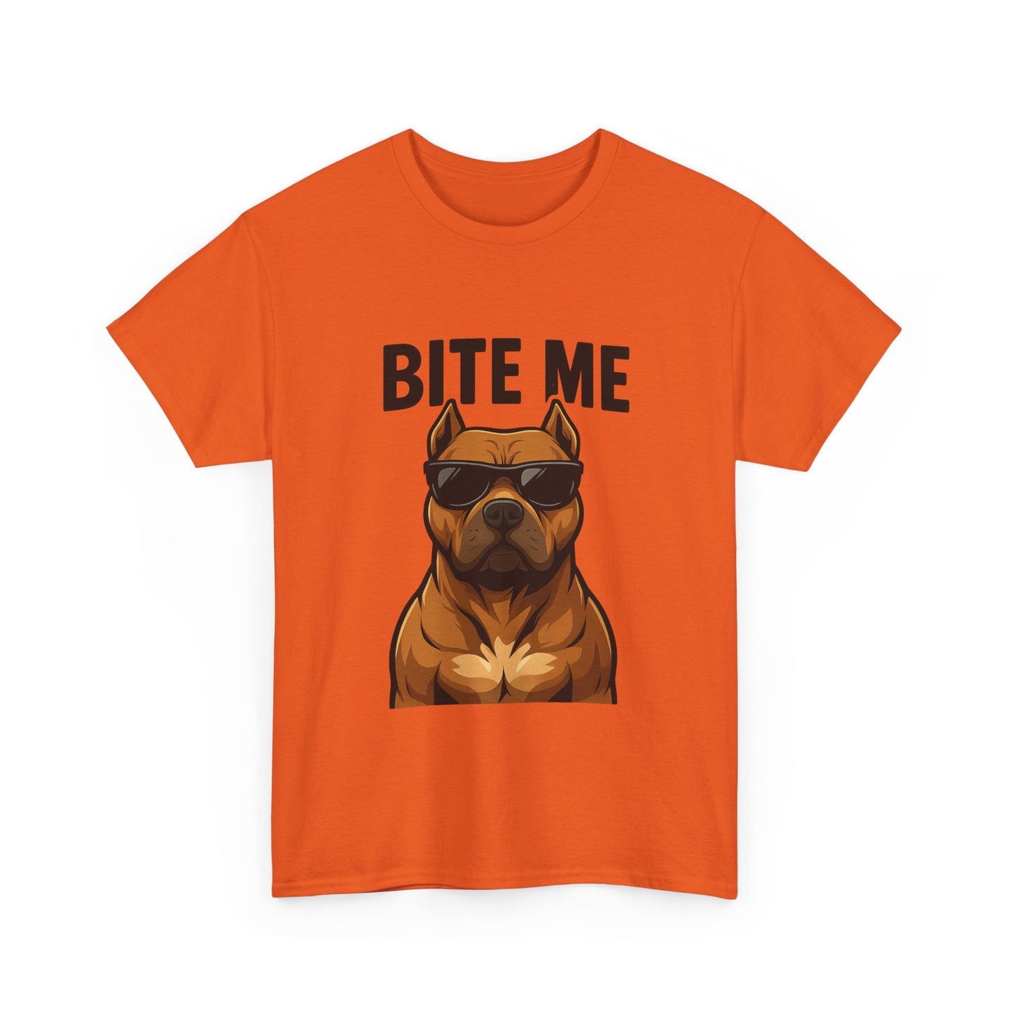 Funny Dog T-Shirt - 'Bite Me' Printify