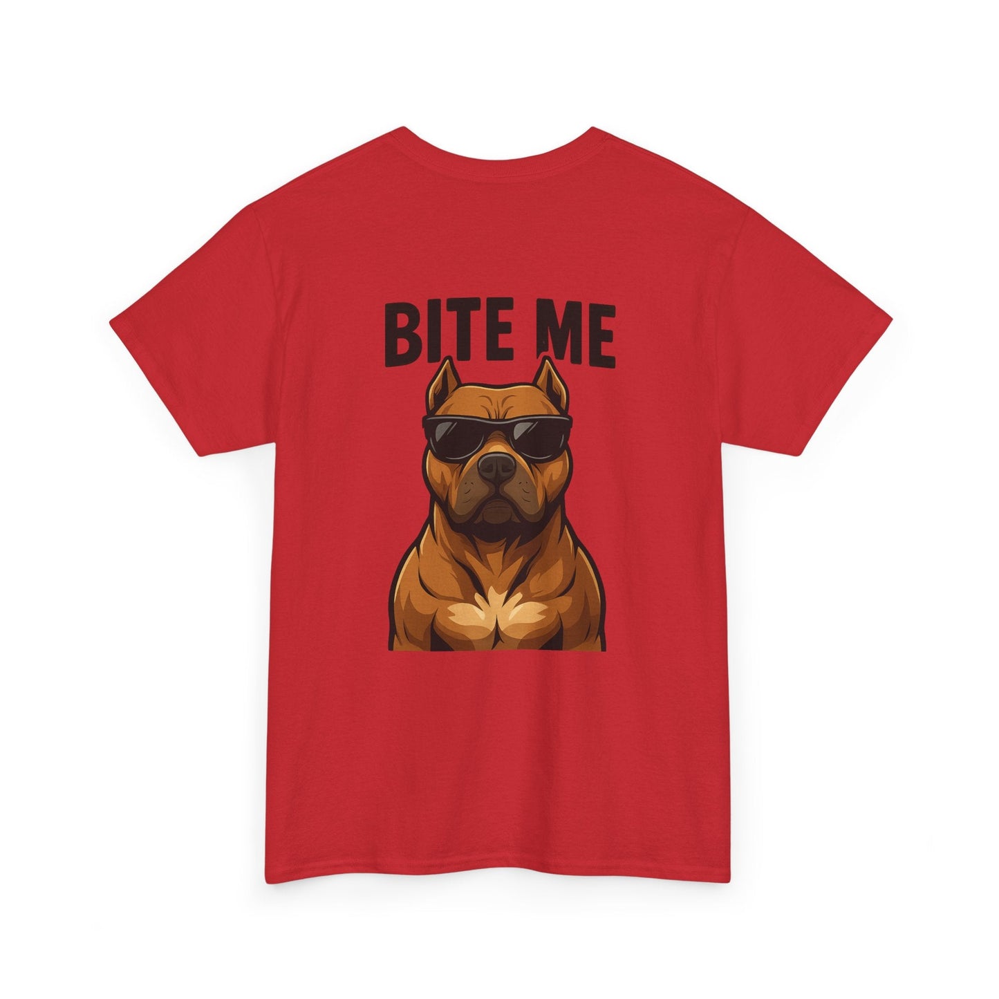 Funny Dog T-Shirt - 'Bite Me' Printify