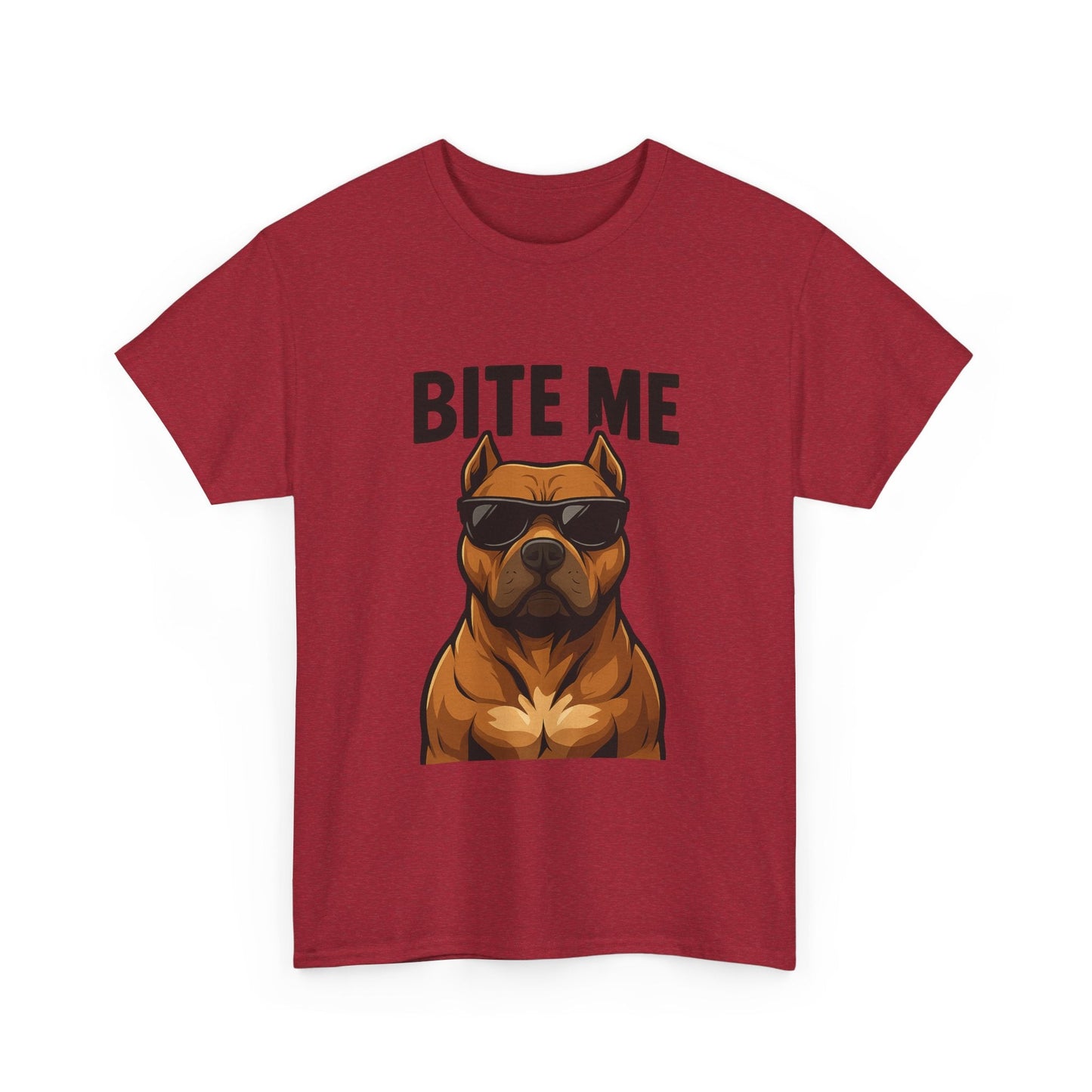 Funny Dog T-Shirt - 'Bite Me' Printify