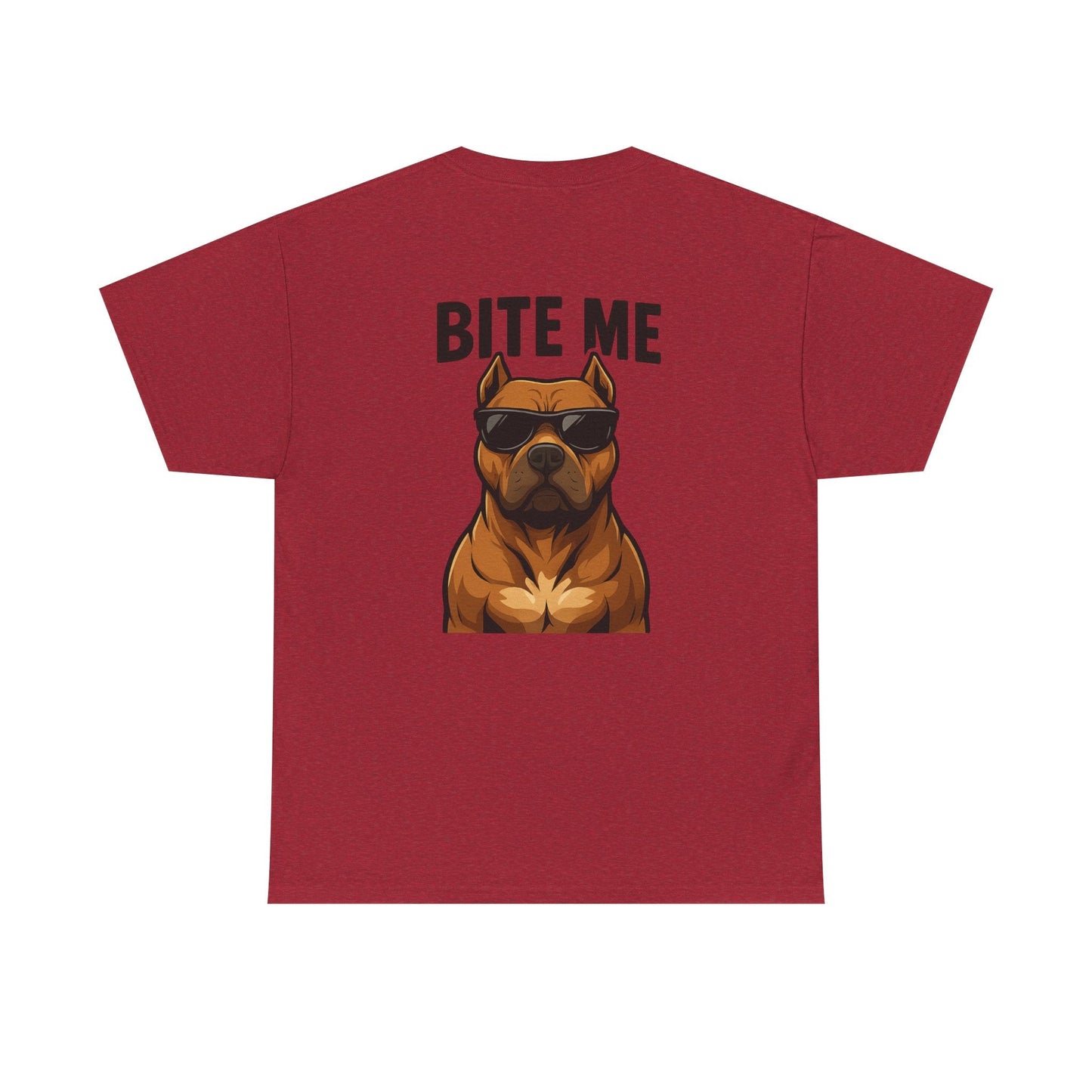 Funny Dog T-Shirt - 'Bite Me' Printify