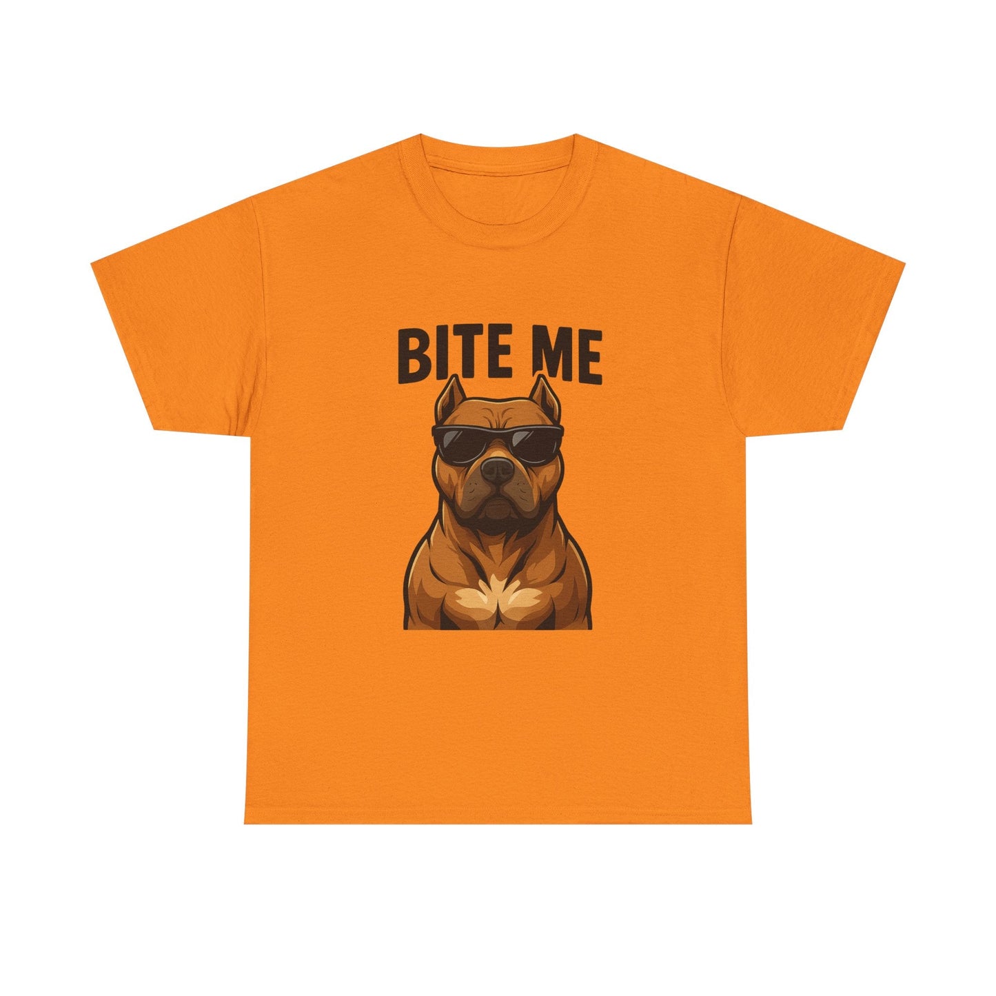 Funny Dog T-Shirt - 'Bite Me' Printify