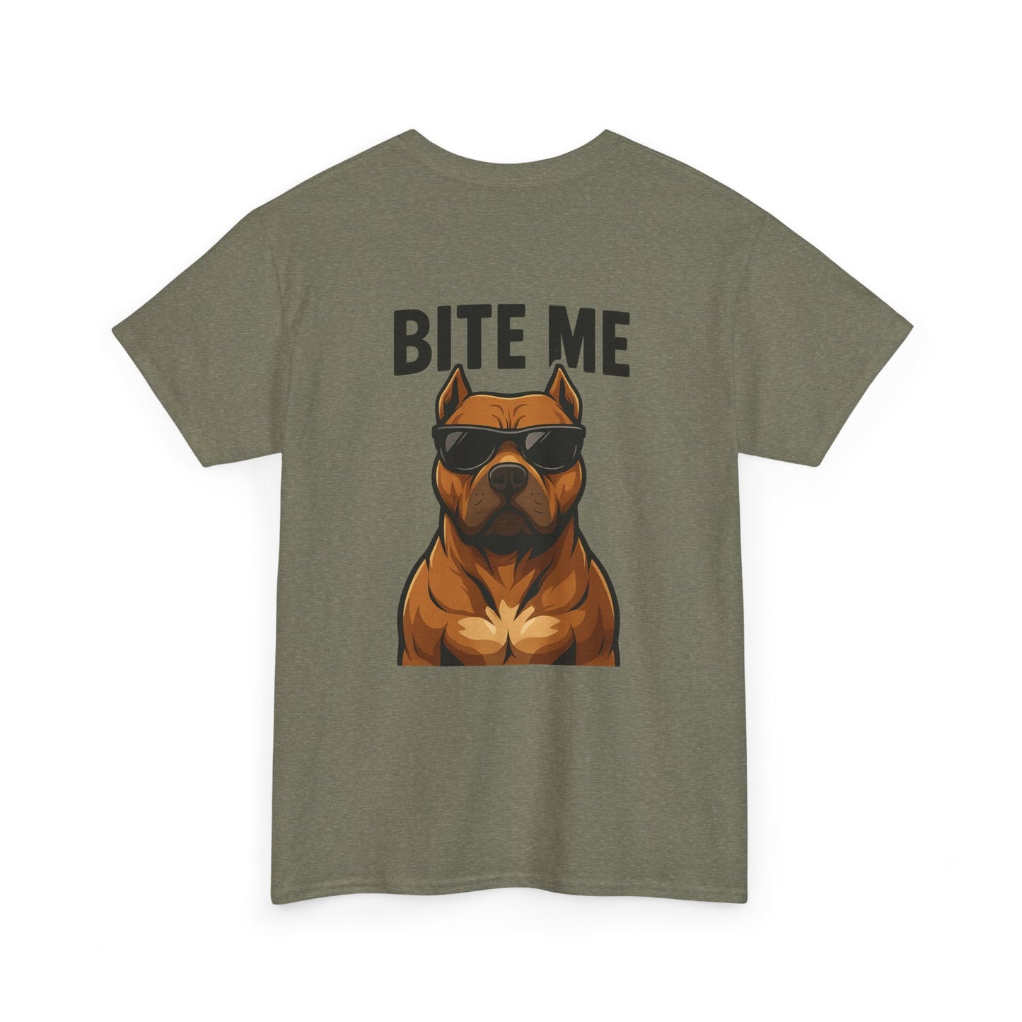 Funny Dog T-Shirt - 'Bite Me' Printify