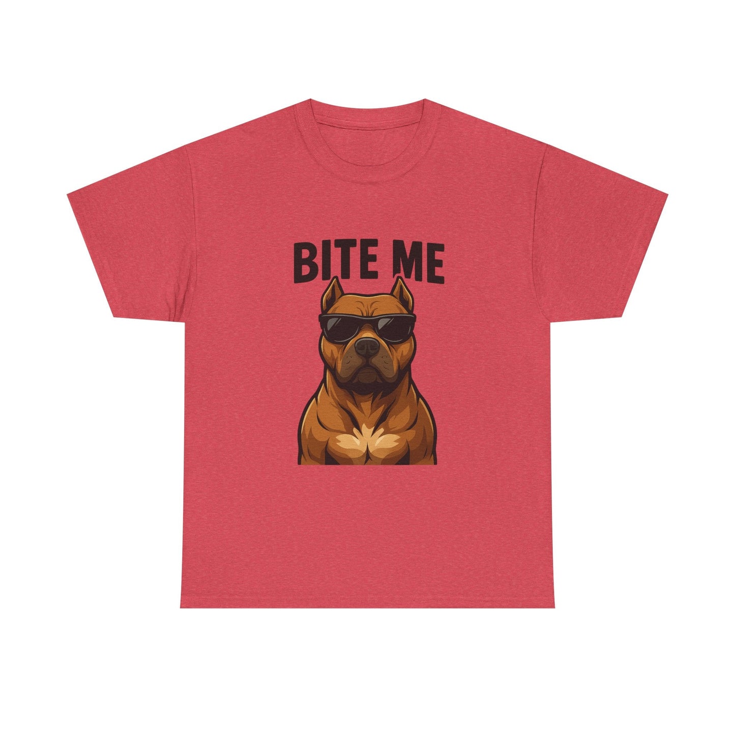 Funny Dog T-Shirt - 'Bite Me' Printify