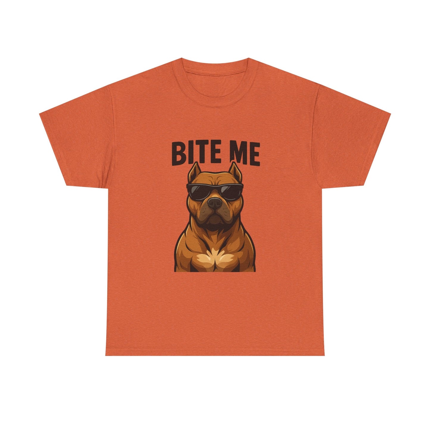Funny Dog T-Shirt - 'Bite Me' Printify