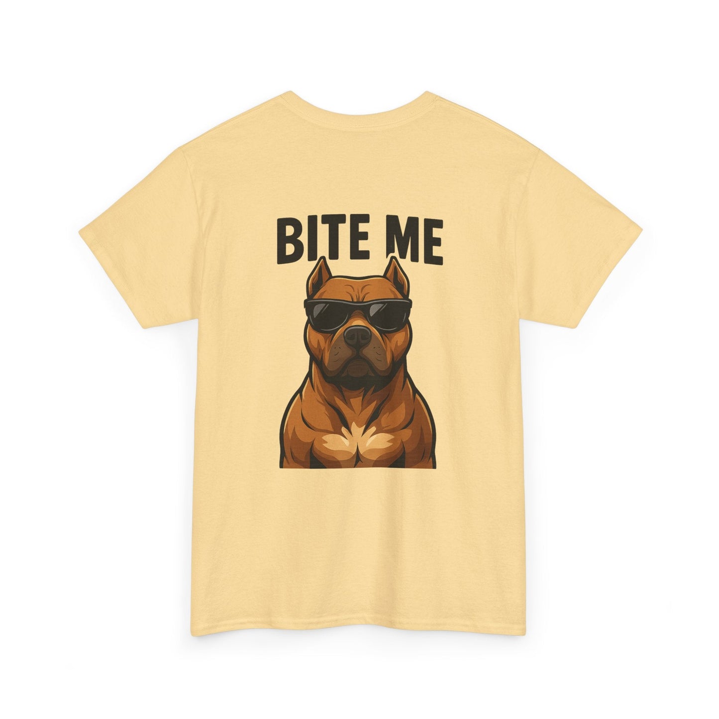 Funny Dog T-Shirt - 'Bite Me' Printify