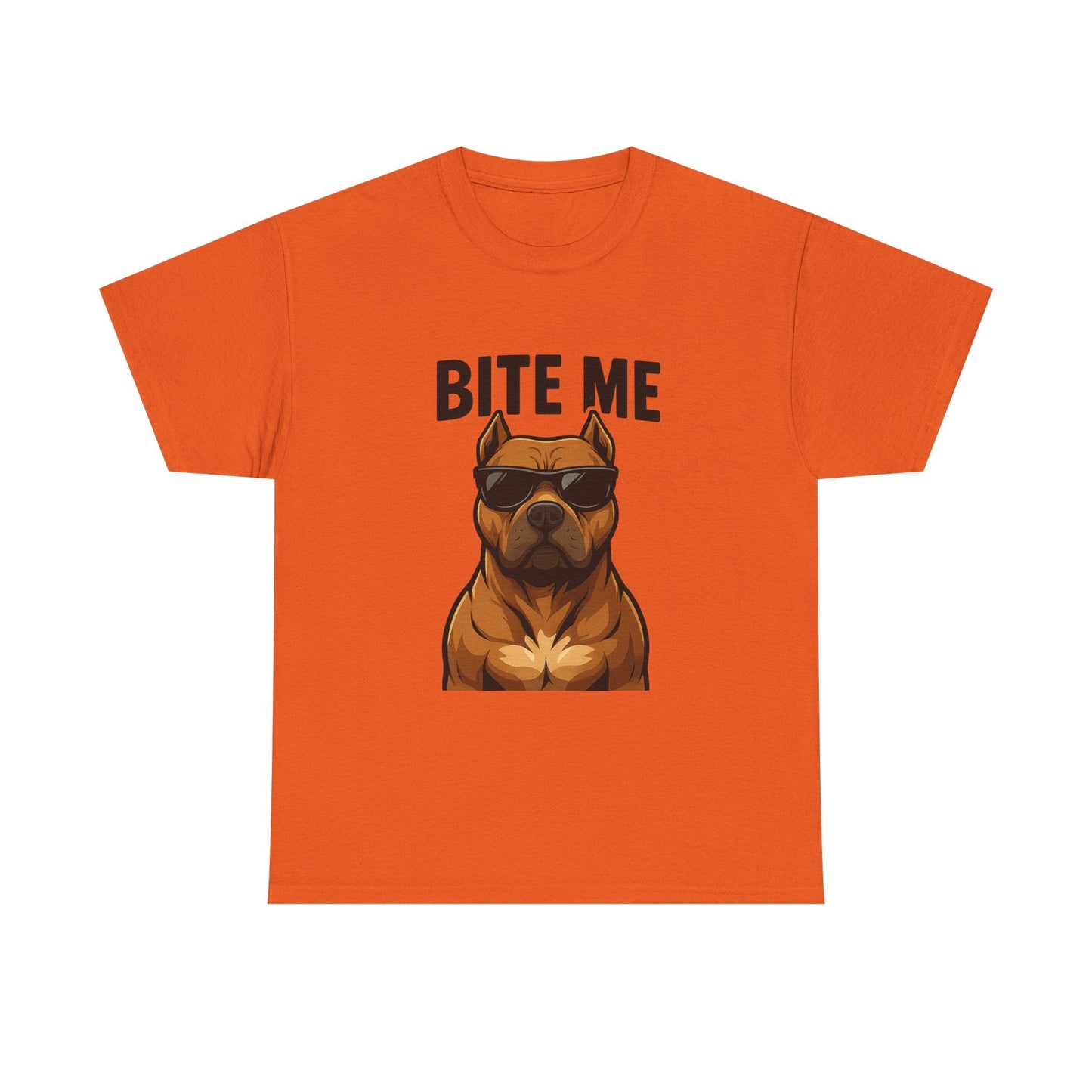 Funny Dog T-Shirt - 'Bite Me' Printify