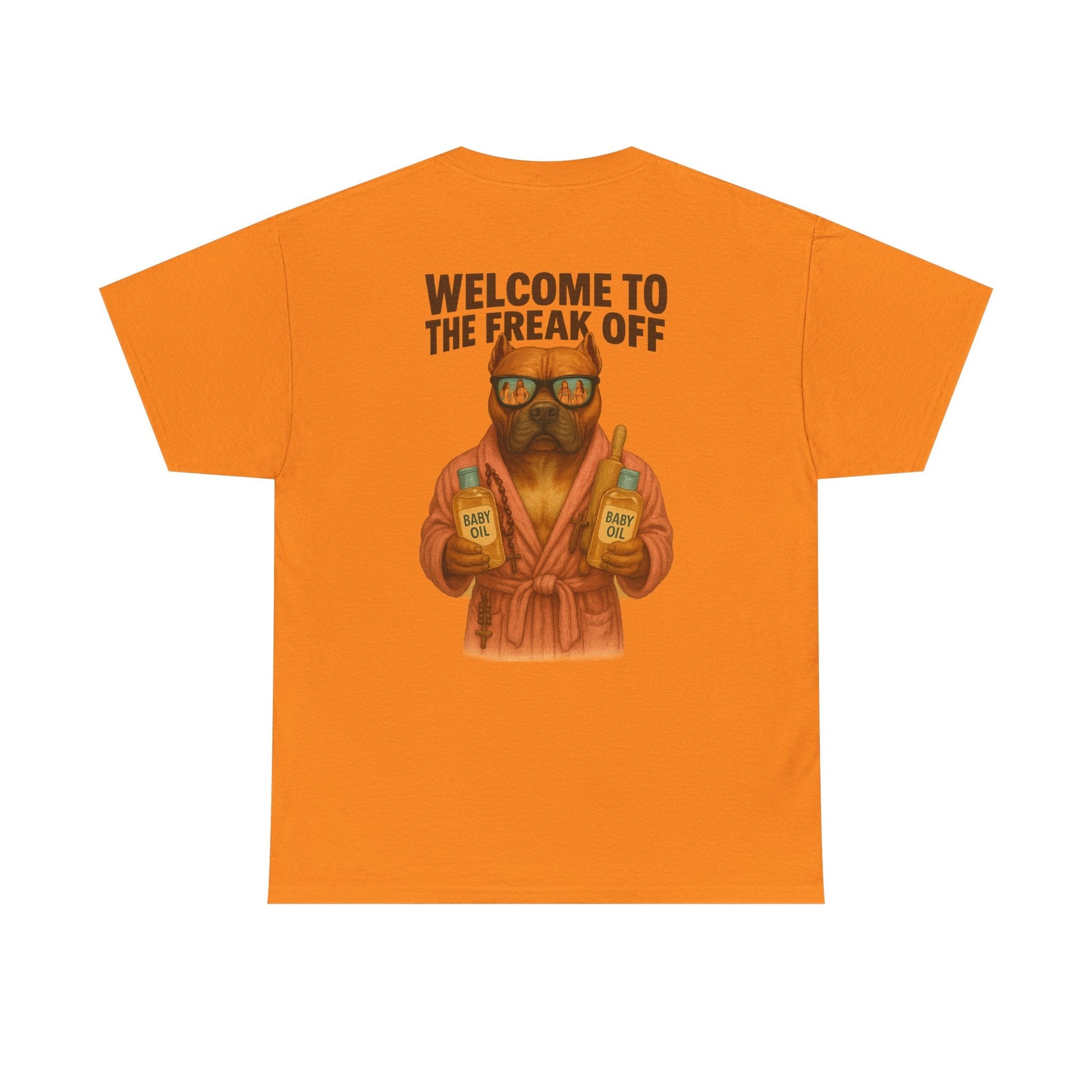Funny Pitbull Dog T-Shirt - 'Welcome to the Freak Off'- HARDCORE VERSION! Printify