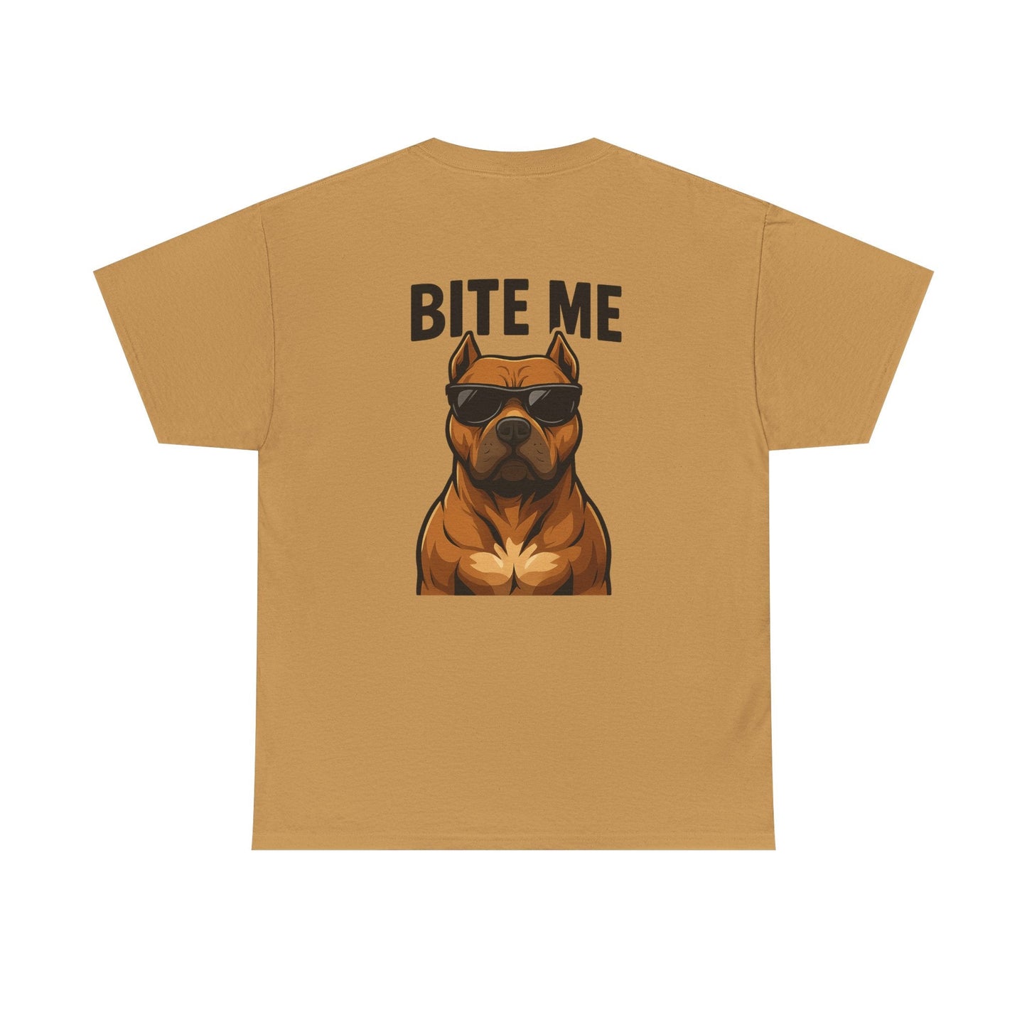 Funny Dog T-Shirt - 'Bite Me' Printify