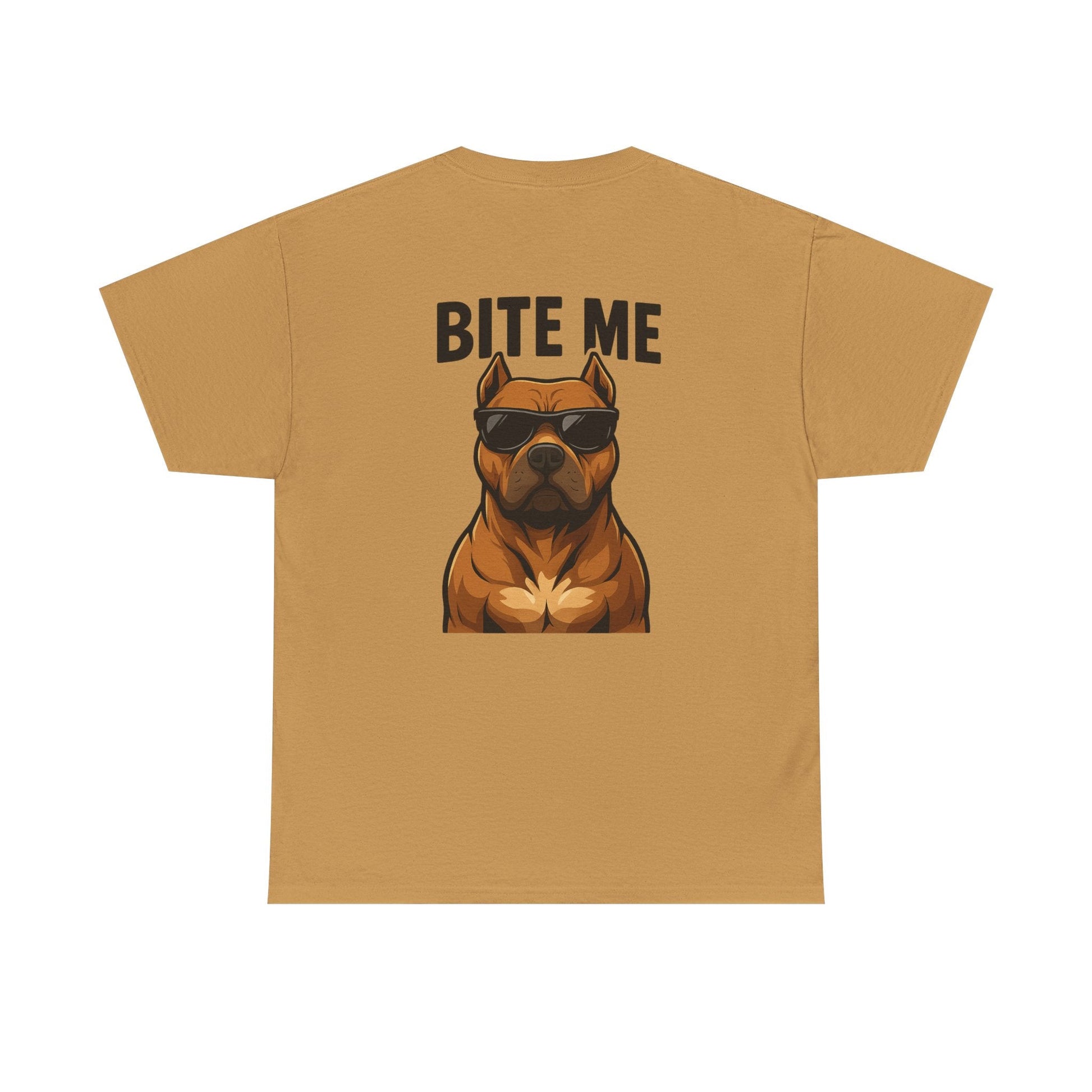 Funny Dog T-Shirt - 'Bite Me' Printify