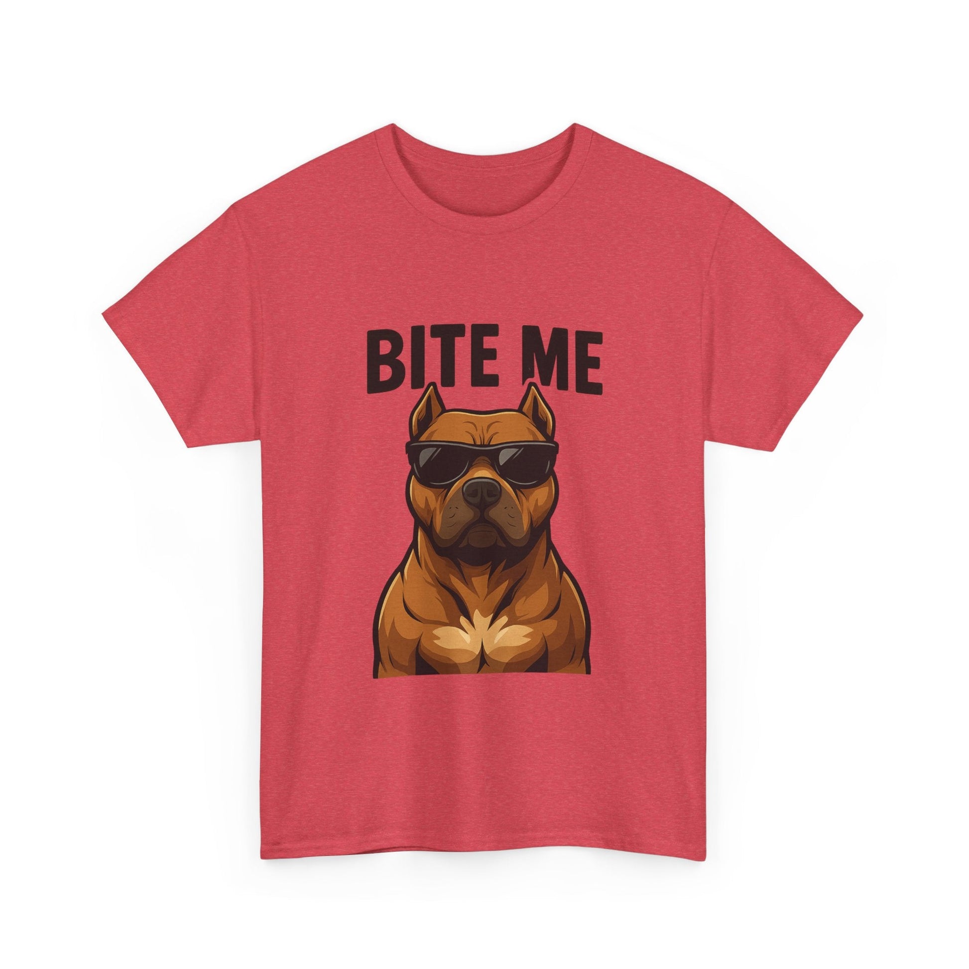 Funny Dog T-Shirt - 'Bite Me' Printify