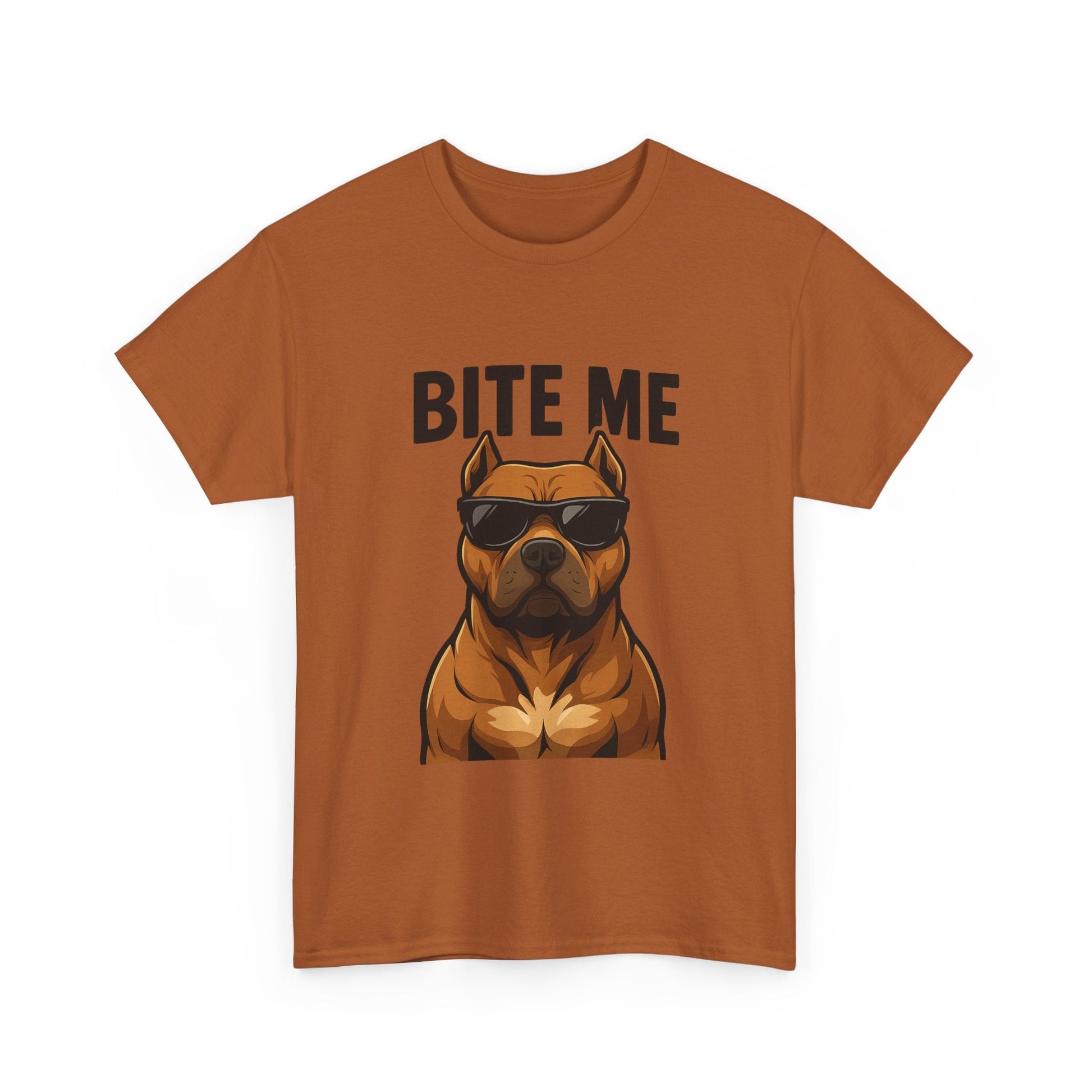 Funny Dog T-Shirt - 'Bite Me' Printify