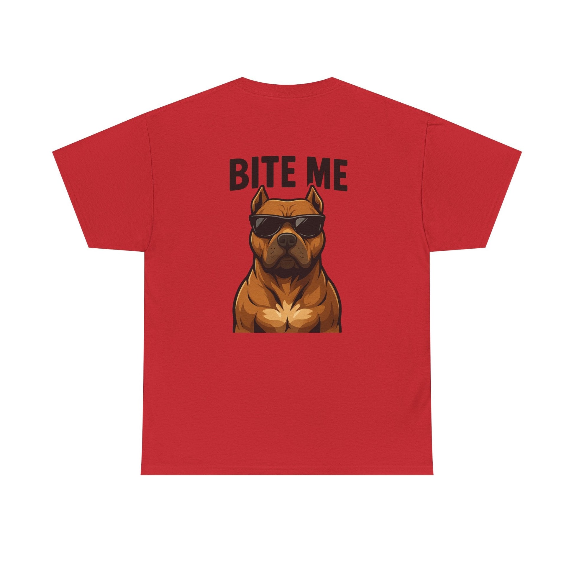 Funny Dog T-Shirt - 'Bite Me' Printify