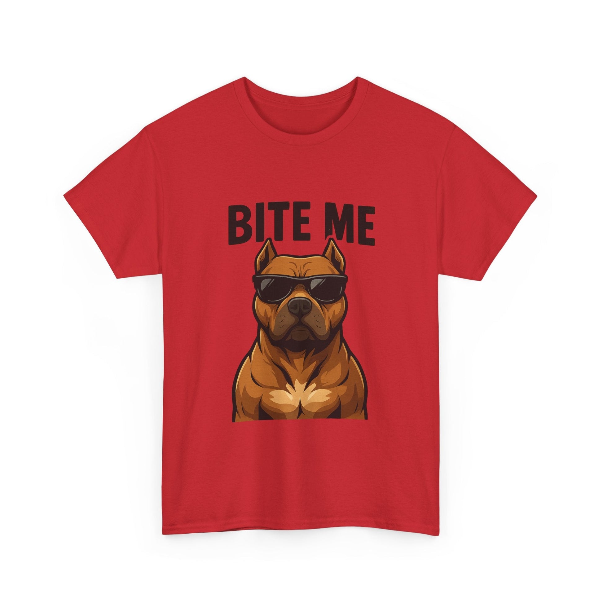 Funny Dog T-Shirt - 'Bite Me' Printify
