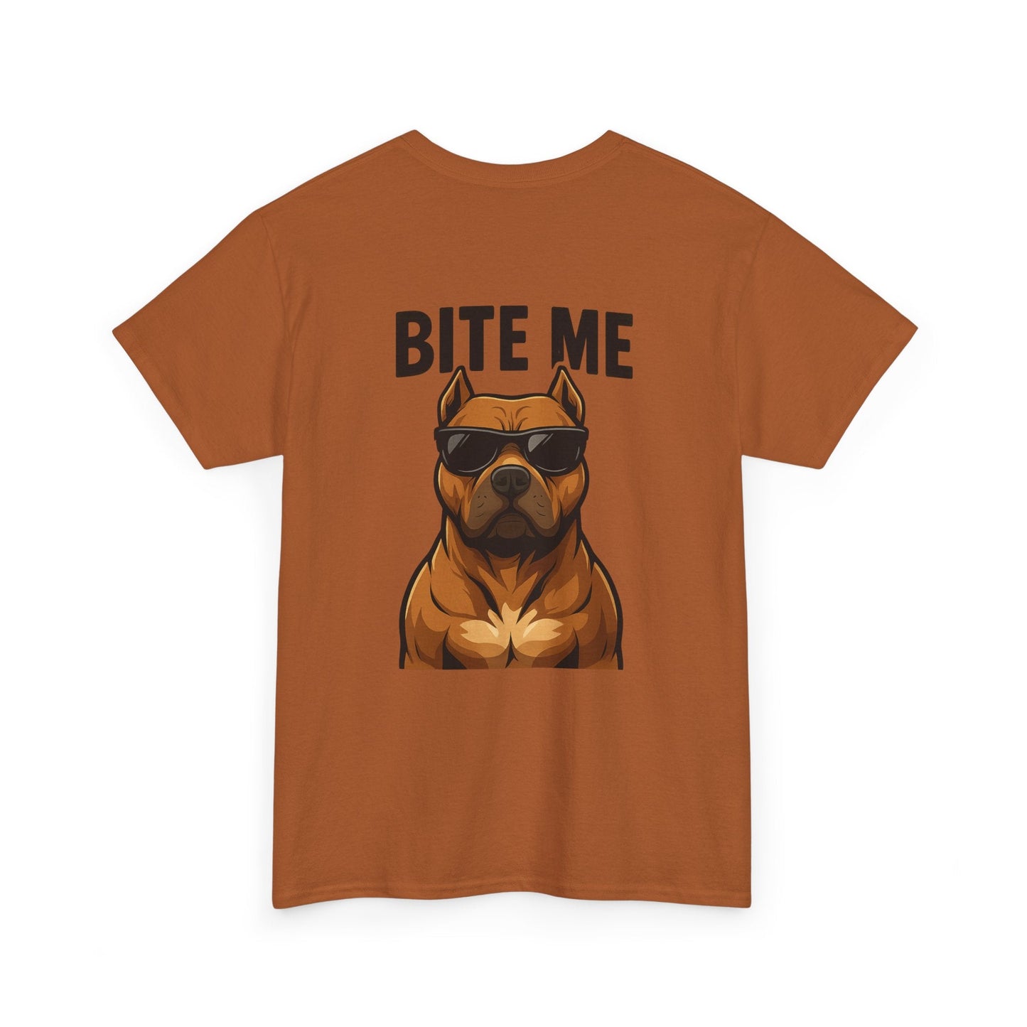 Funny Dog T-Shirt - 'Bite Me' Printify