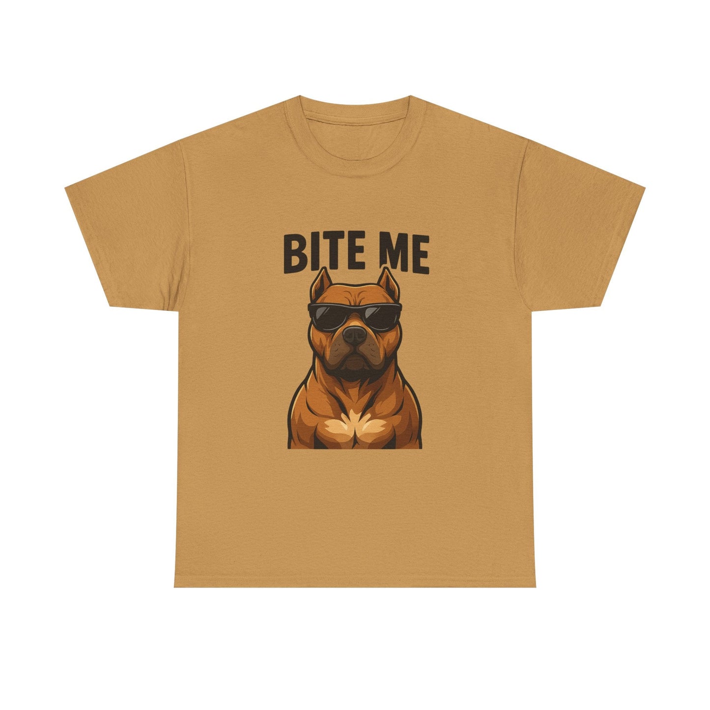 Funny Dog T-Shirt - 'Bite Me' Printify