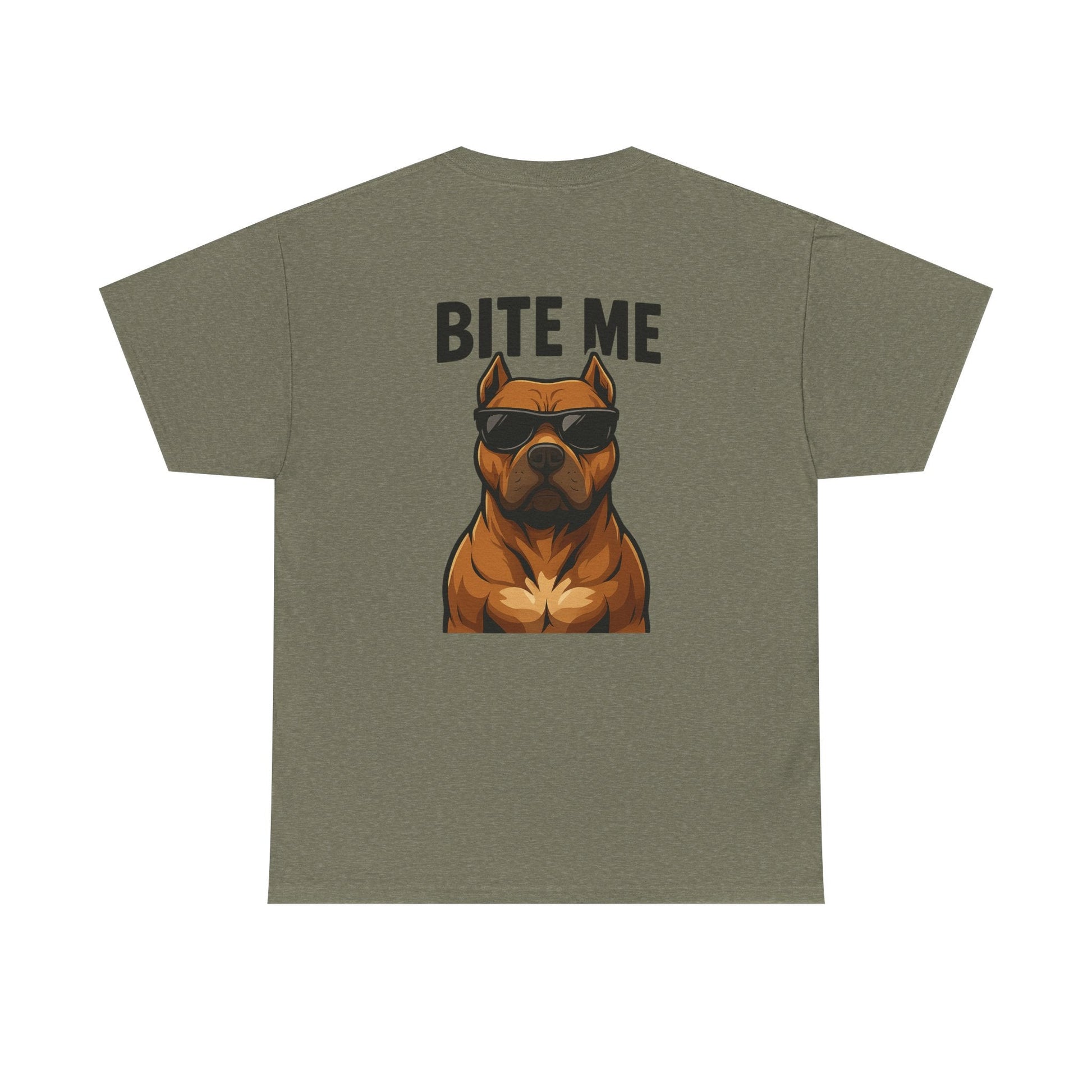 Funny Dog T-Shirt - 'Bite Me' Printify