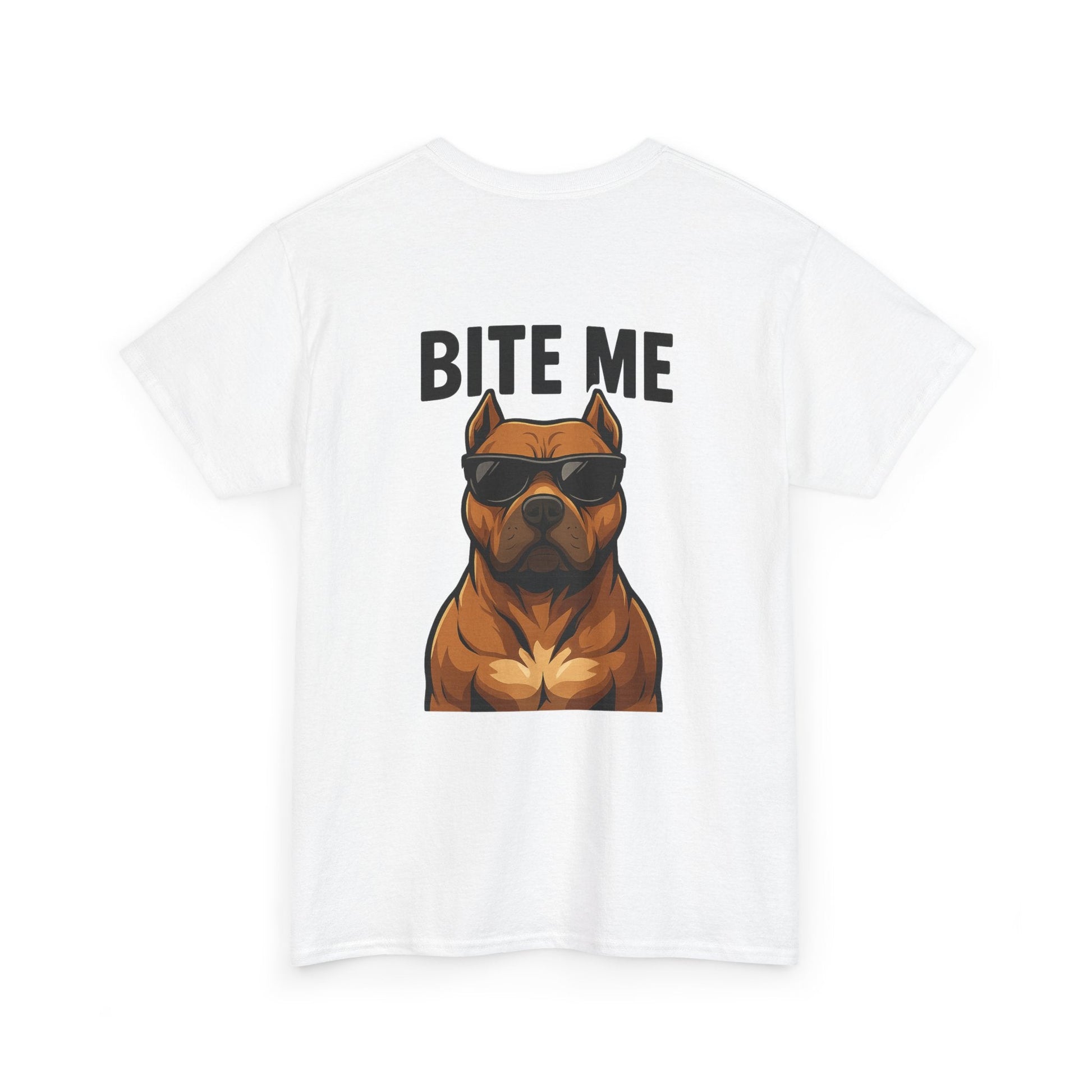Funny Dog T-Shirt - 'Bite Me' Printify