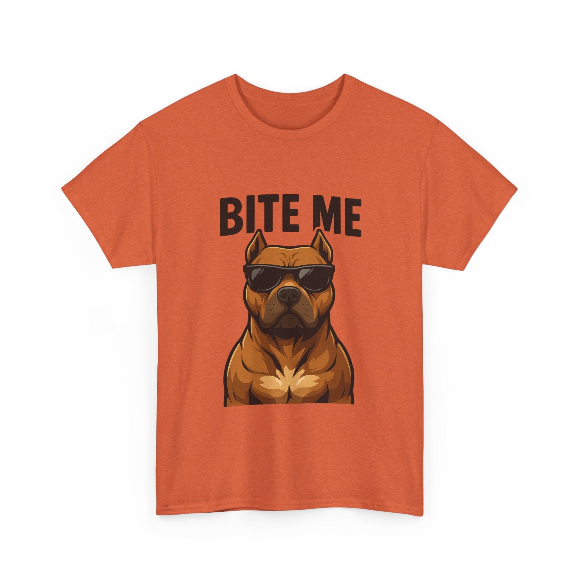 Funny Dog T-Shirt - 'Bite Me' Printify