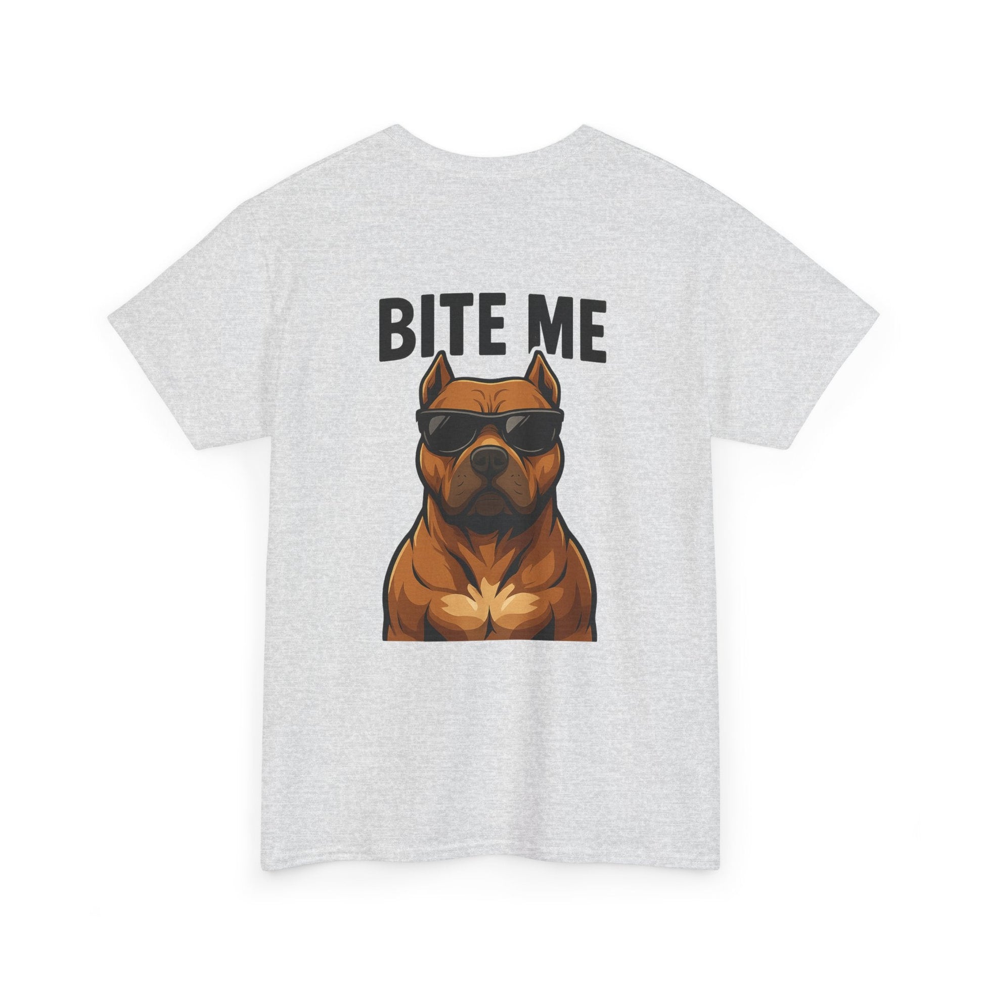 Funny Dog T-Shirt - 'Bite Me' Printify
