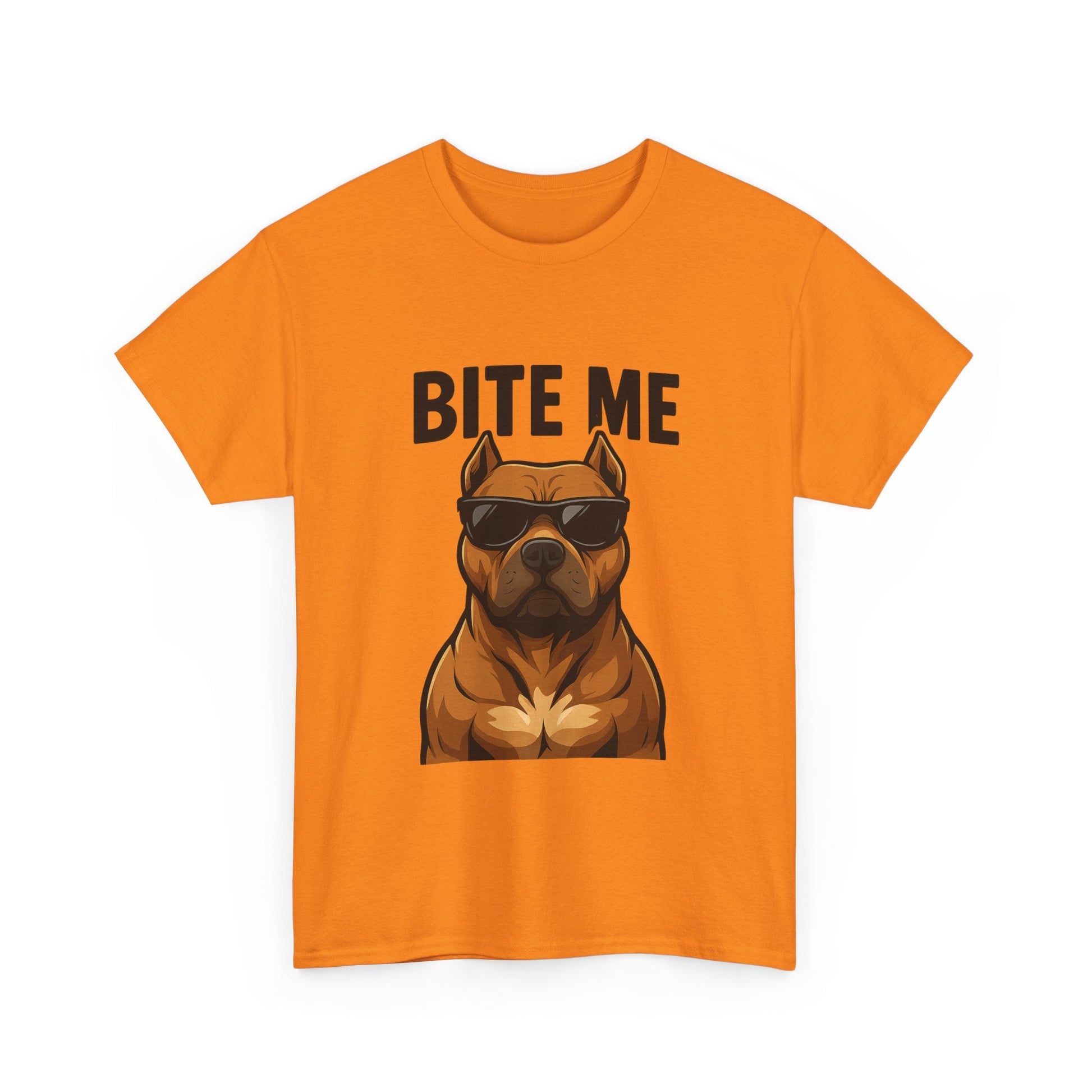Funny Dog T-Shirt - 'Bite Me' Printify