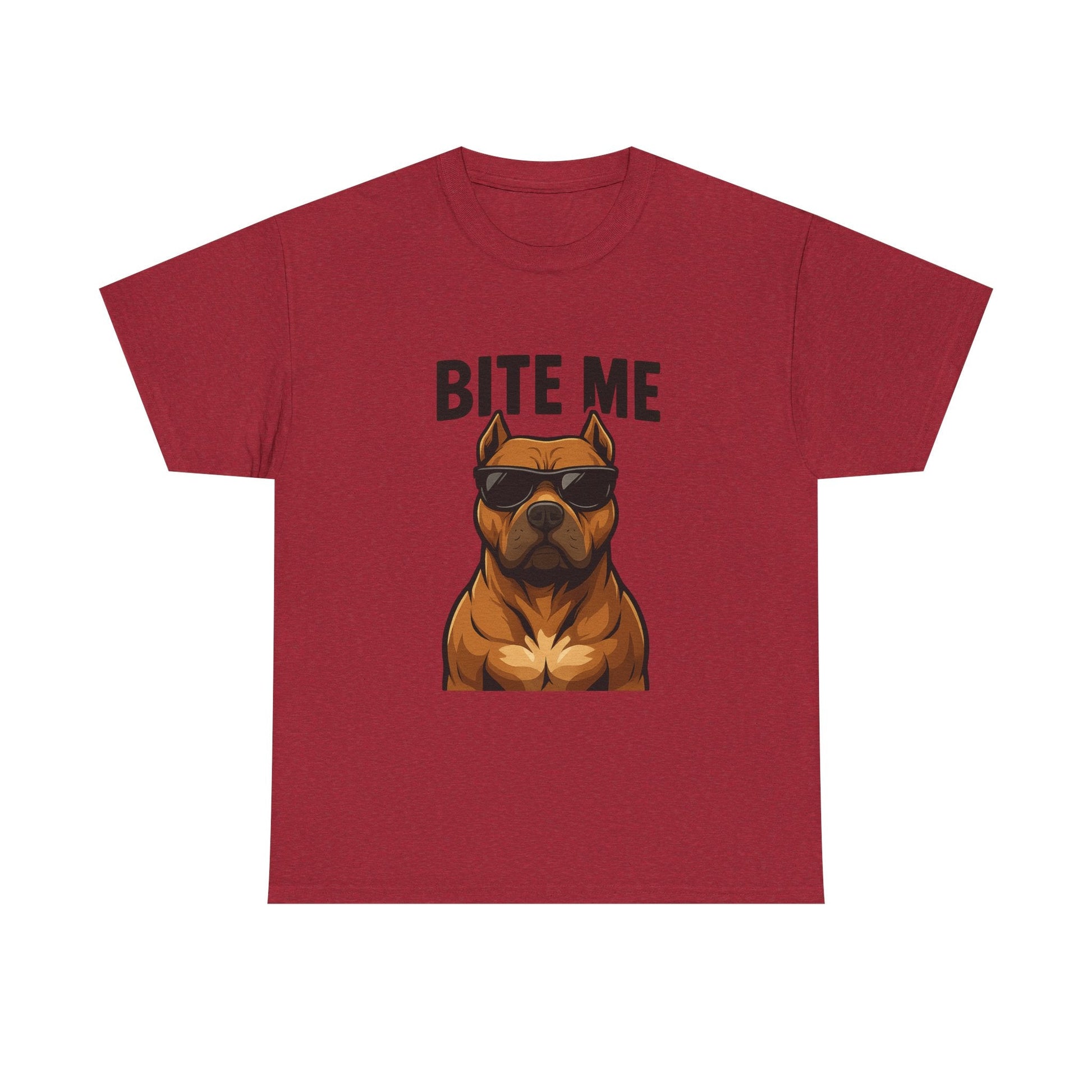 Funny Dog T-Shirt - 'Bite Me' Printify
