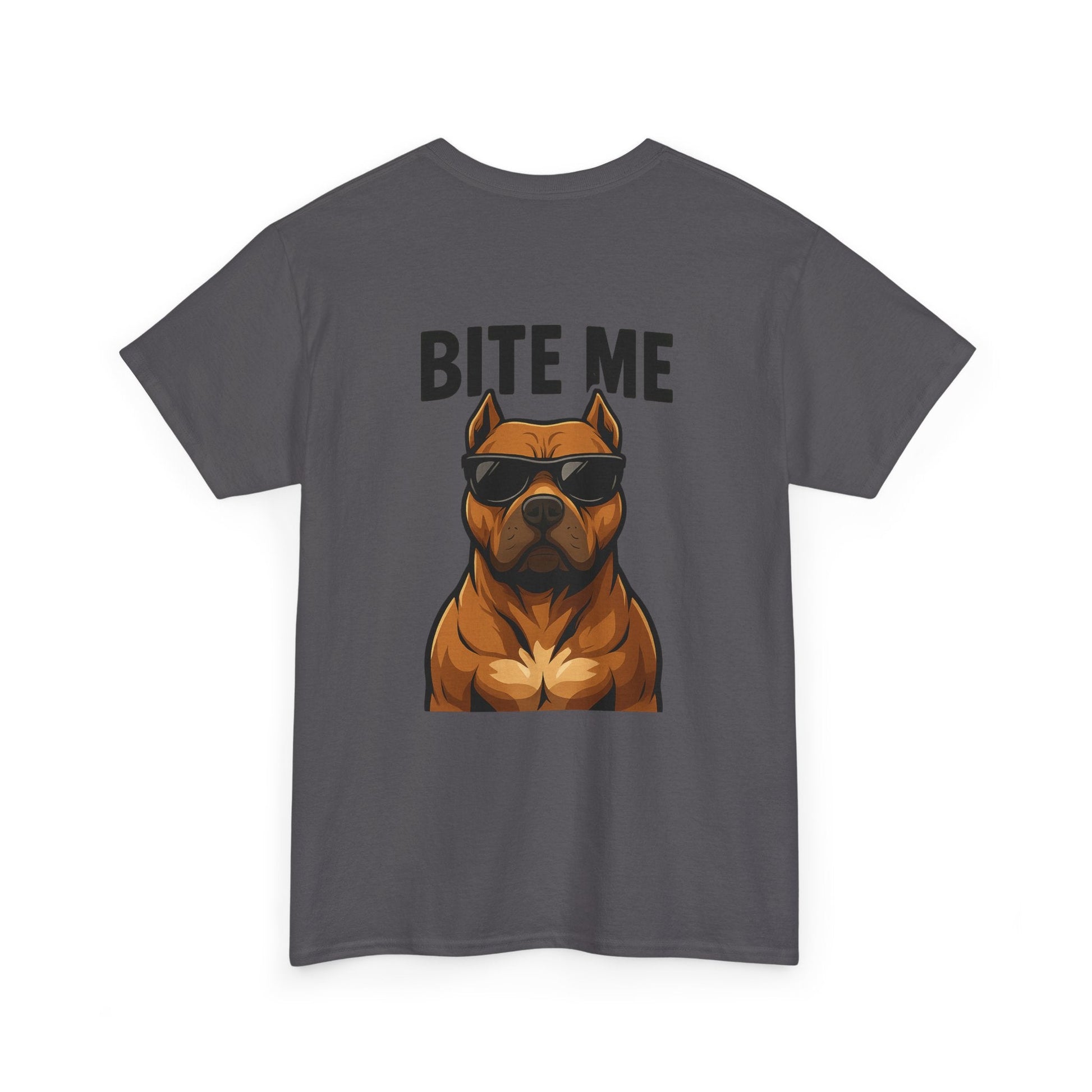 Funny Dog T-Shirt - 'Bite Me' Printify