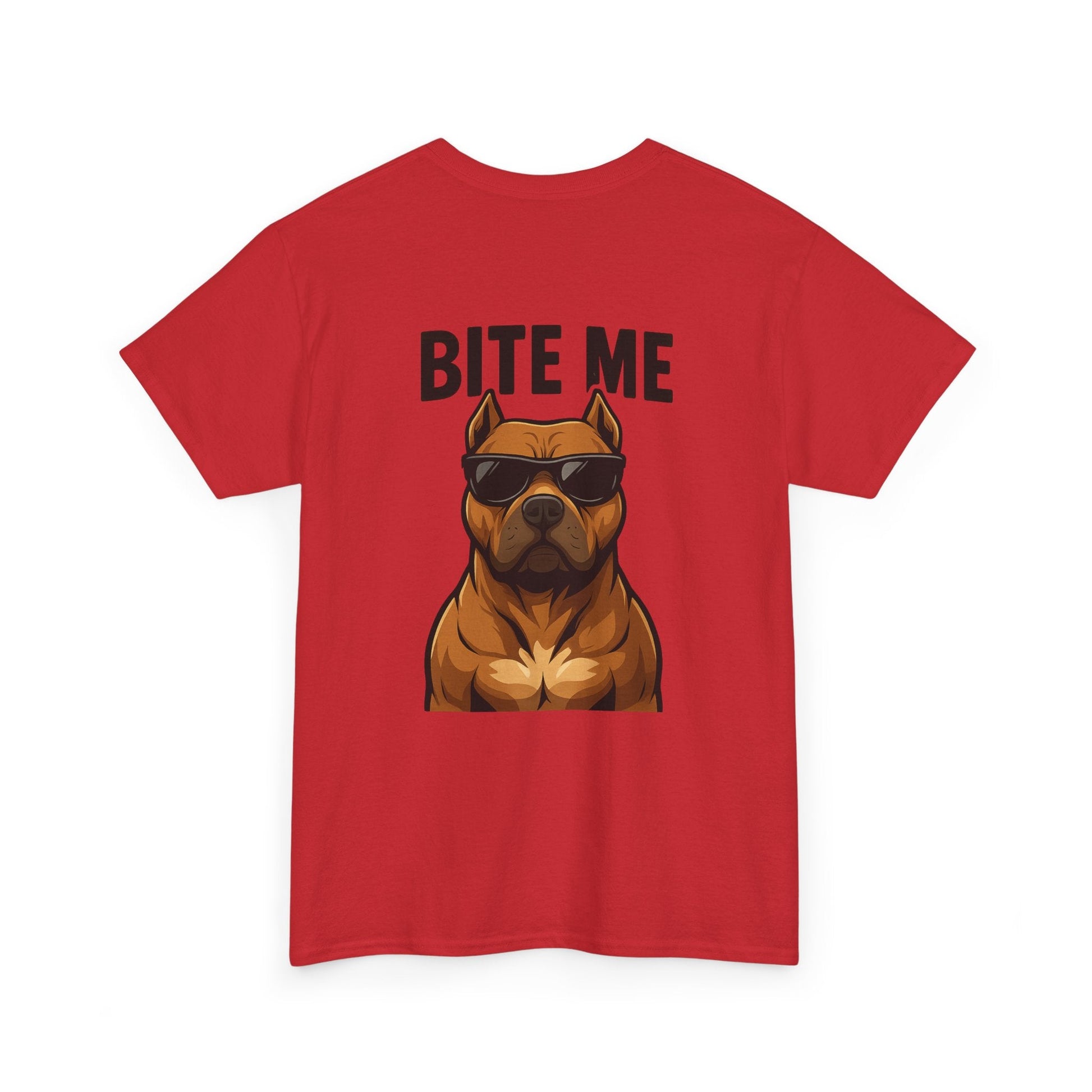 Funny Dog T-Shirt - 'Bite Me' Printify