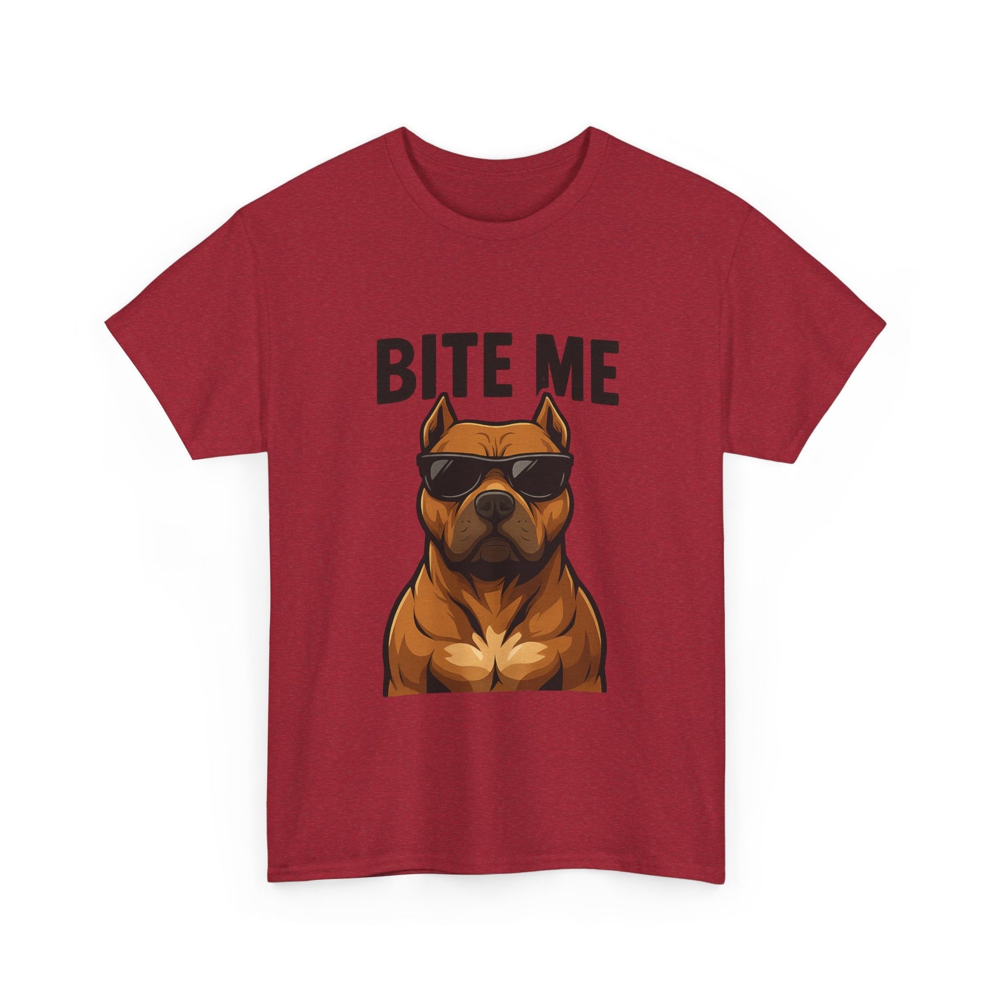 Funny Dog T-Shirt - 'Bite Me' Printify