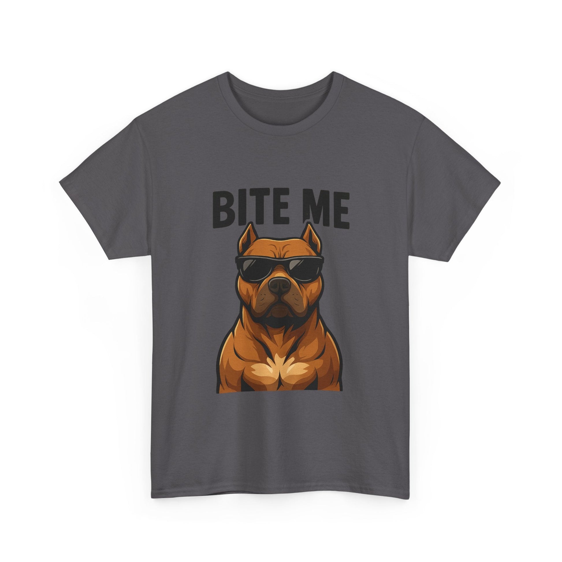 Funny Dog T-Shirt - 'Bite Me' Printify