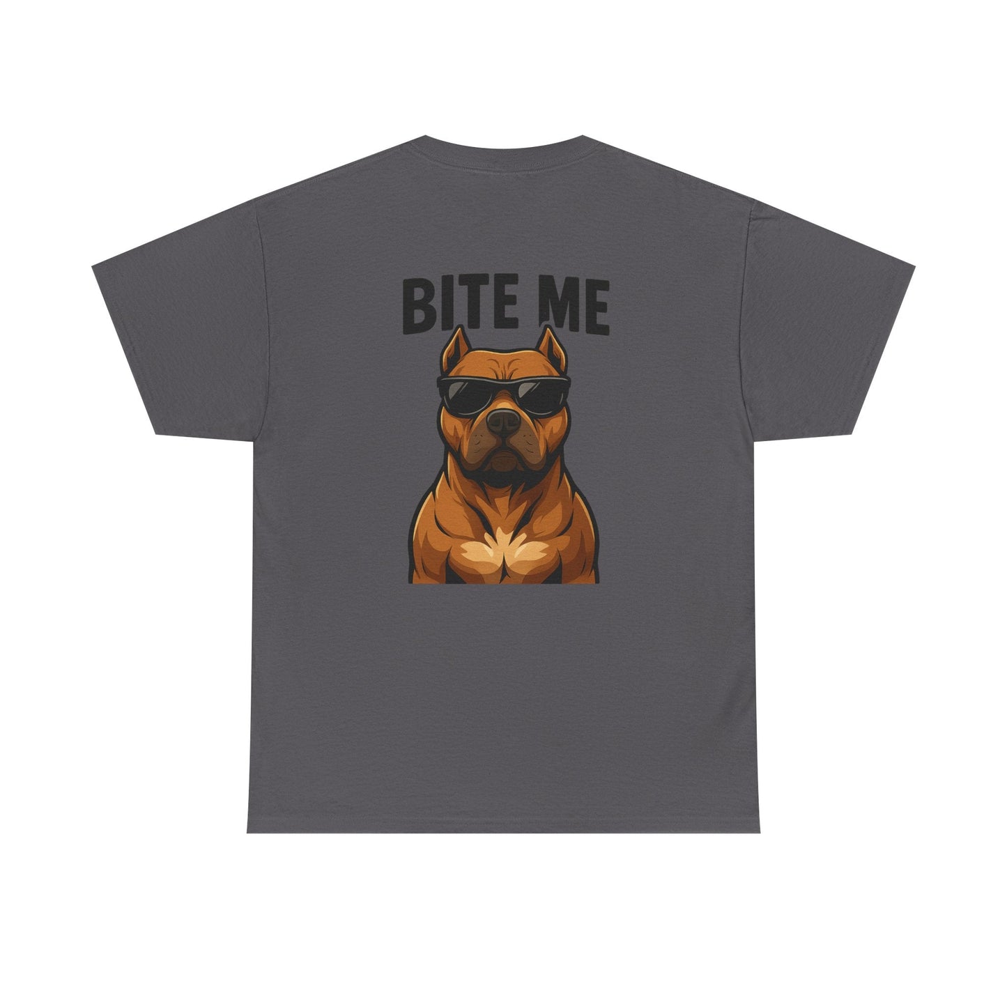 Funny Dog T-Shirt - 'Bite Me' Printify