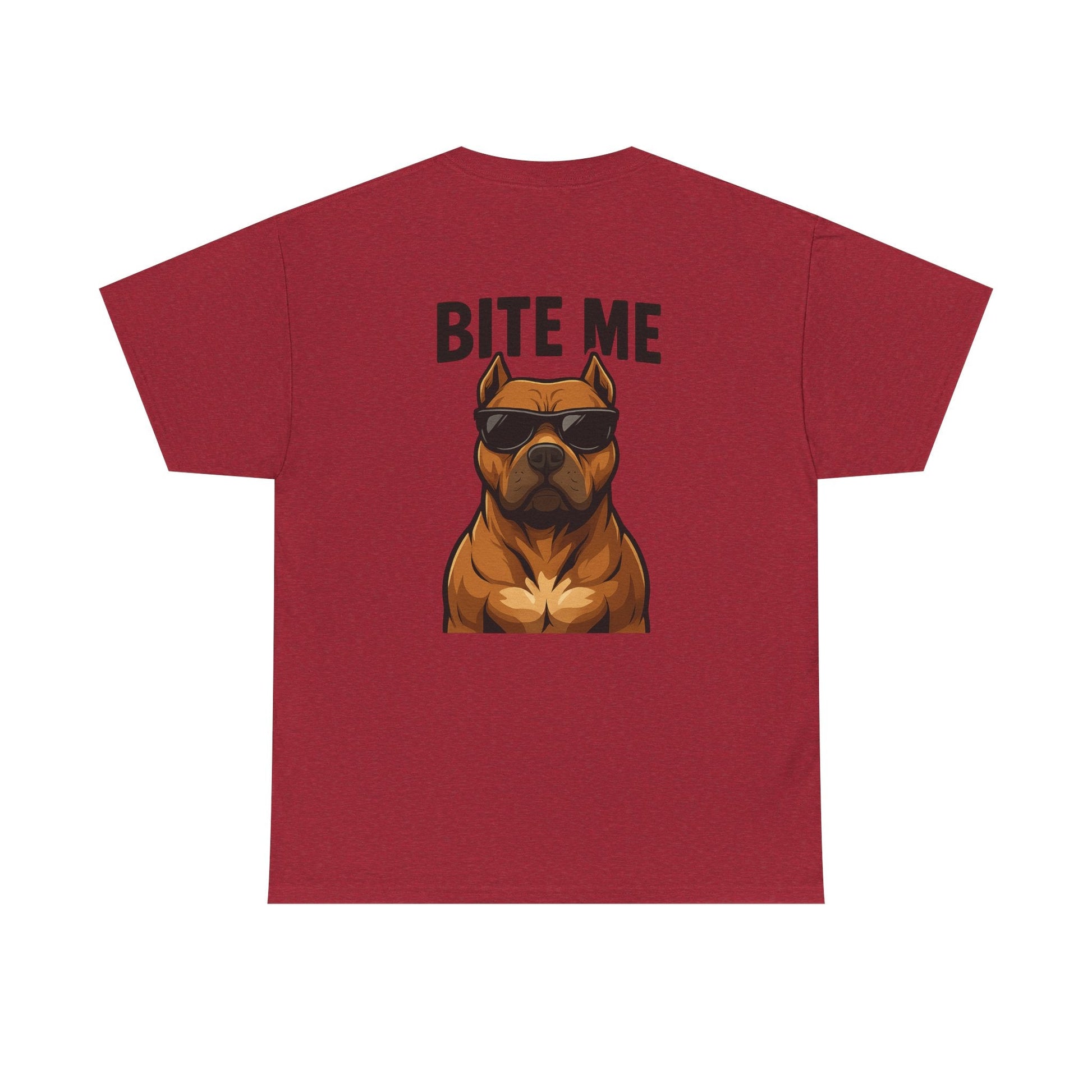 Funny Dog T-Shirt - 'Bite Me' Printify