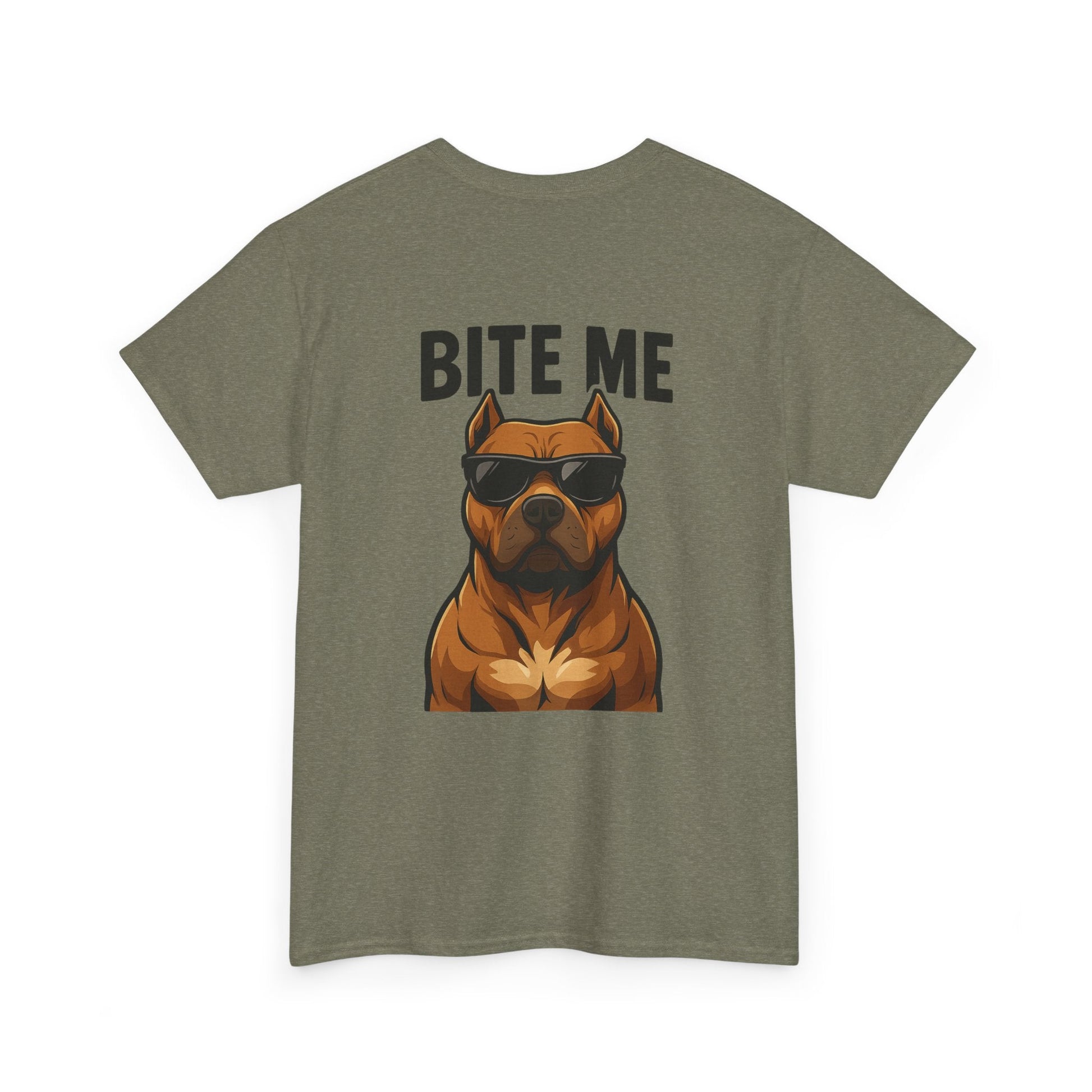 Funny Dog T-Shirt - 'Bite Me' Printify