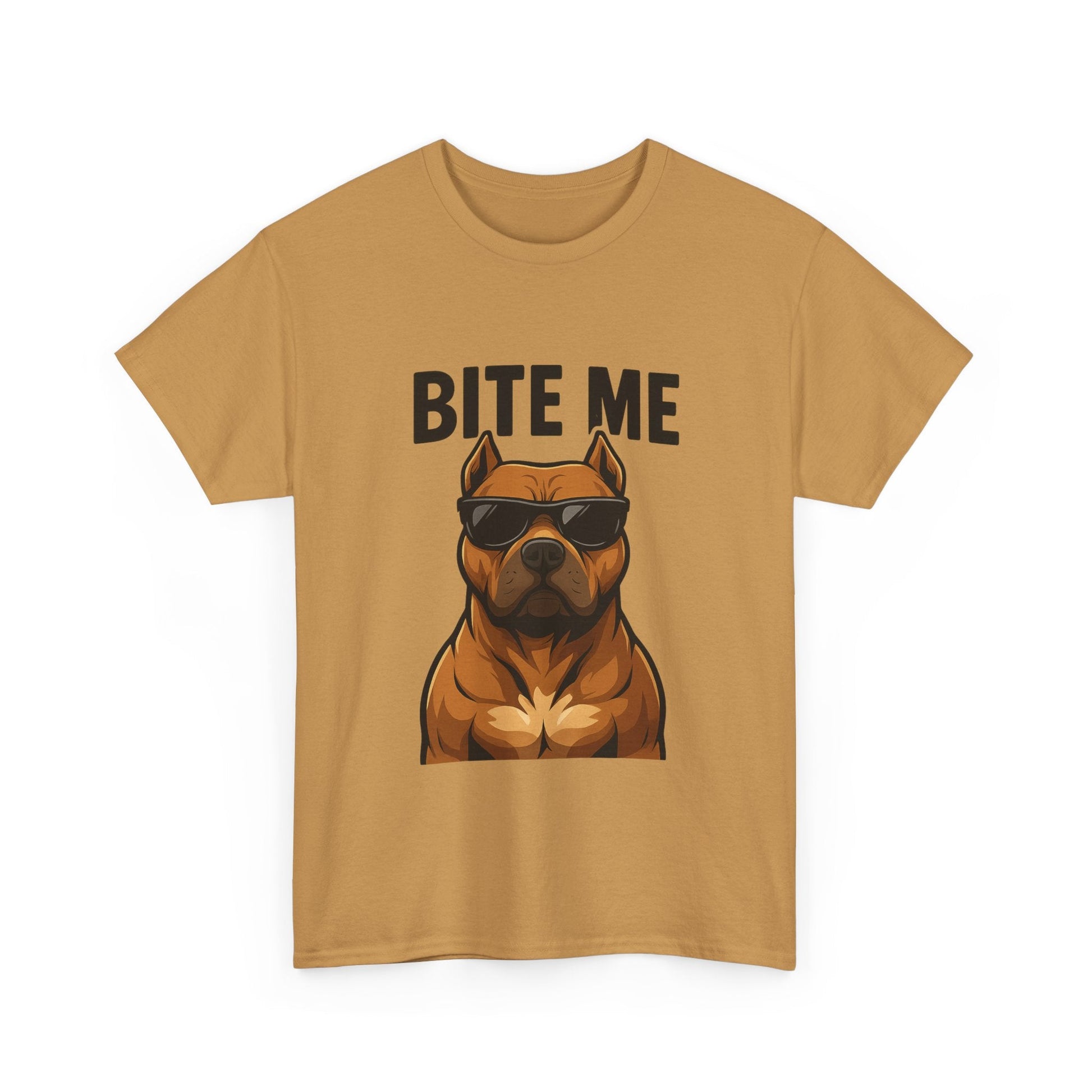 Funny Dog T-Shirt - 'Bite Me' Printify
