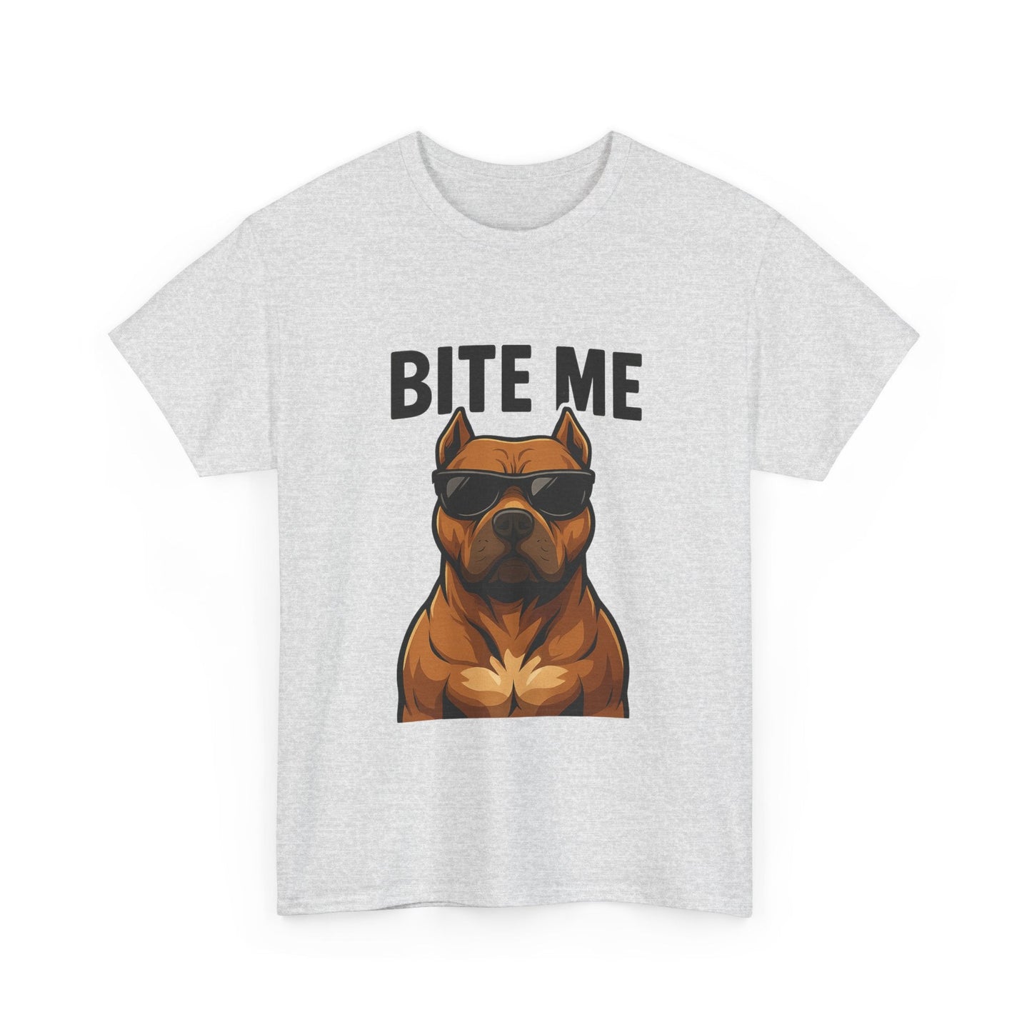Funny Dog T-Shirt - 'Bite Me' Printify