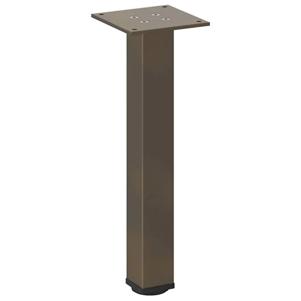 Picioare măsuță de cafea 4 buc Oțel natural 42-44 cm Oțel