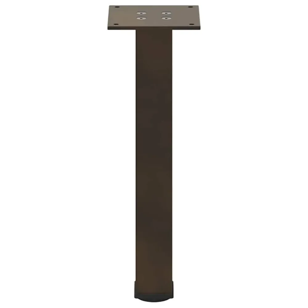 Picioare măsuță de cafea 4 buc Oțel natural 42-44 cm Oțel