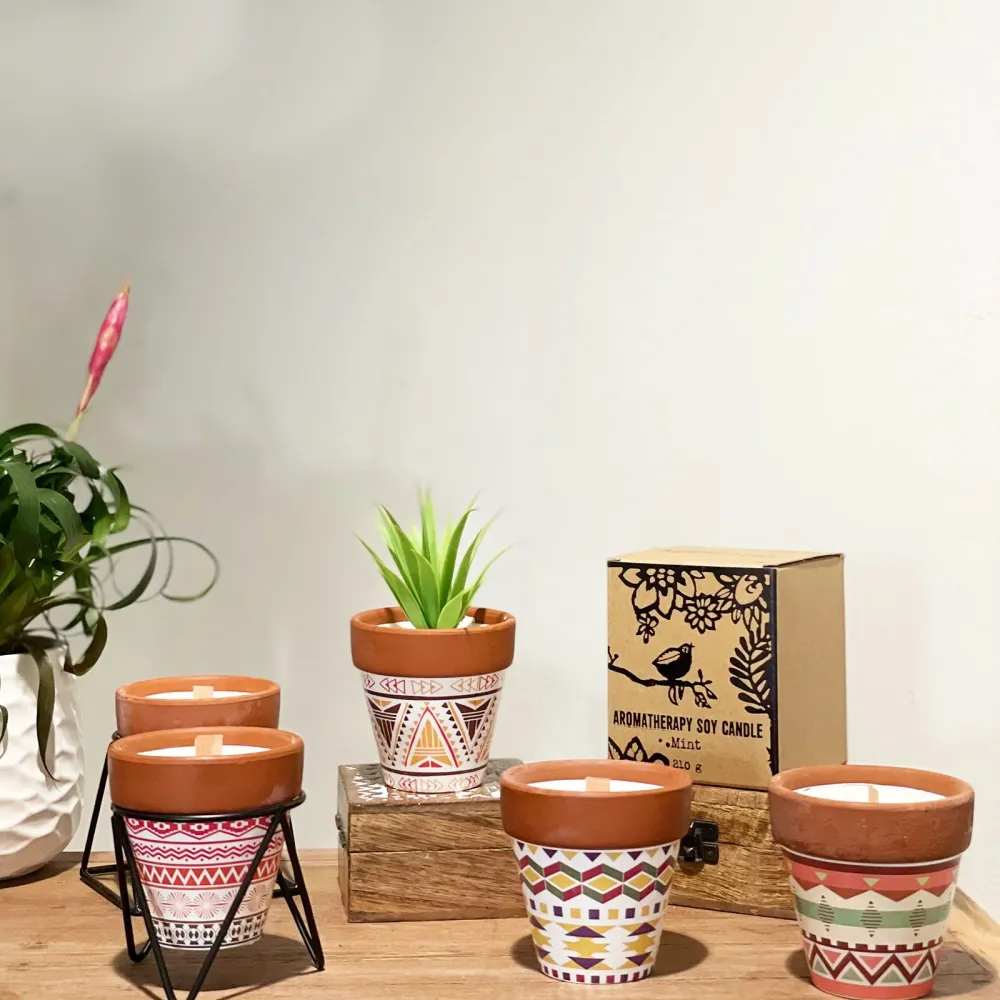 Agnes + Cat Lumânări Grădina de Plante Aromatice – Lavandă