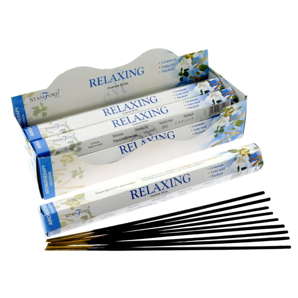 Bețe de tămâie relaxante, 20 bucăți Stamford