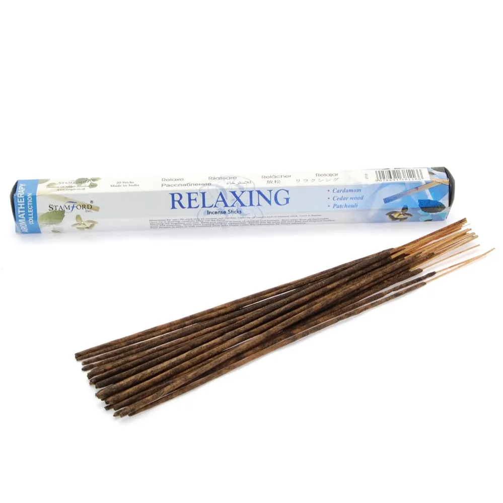 Bețe de tămâie relaxante, 20 bucăți Stamford