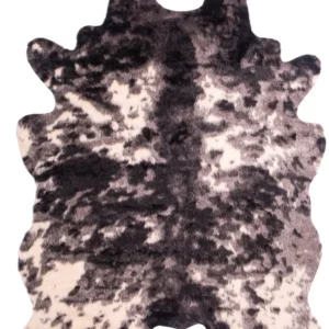 Blăniță Kuh Fell alb/negru 150x160 cm