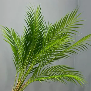 Buchet Feriga artificial, Verde, 40 cm
