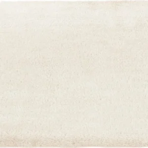 Covor alb Shaggy Cosima cu fir lung 120x170 cm