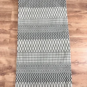 Covor »Andas« cu tesatura plata, model geometric gri 120x180 cm
