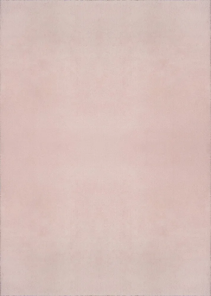 Covor Arabell foarte moale cu aspect de blană roz 160x220 cm