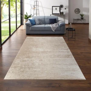 Covor Ariano bej cu aspect pestrit, 60x90 cm
